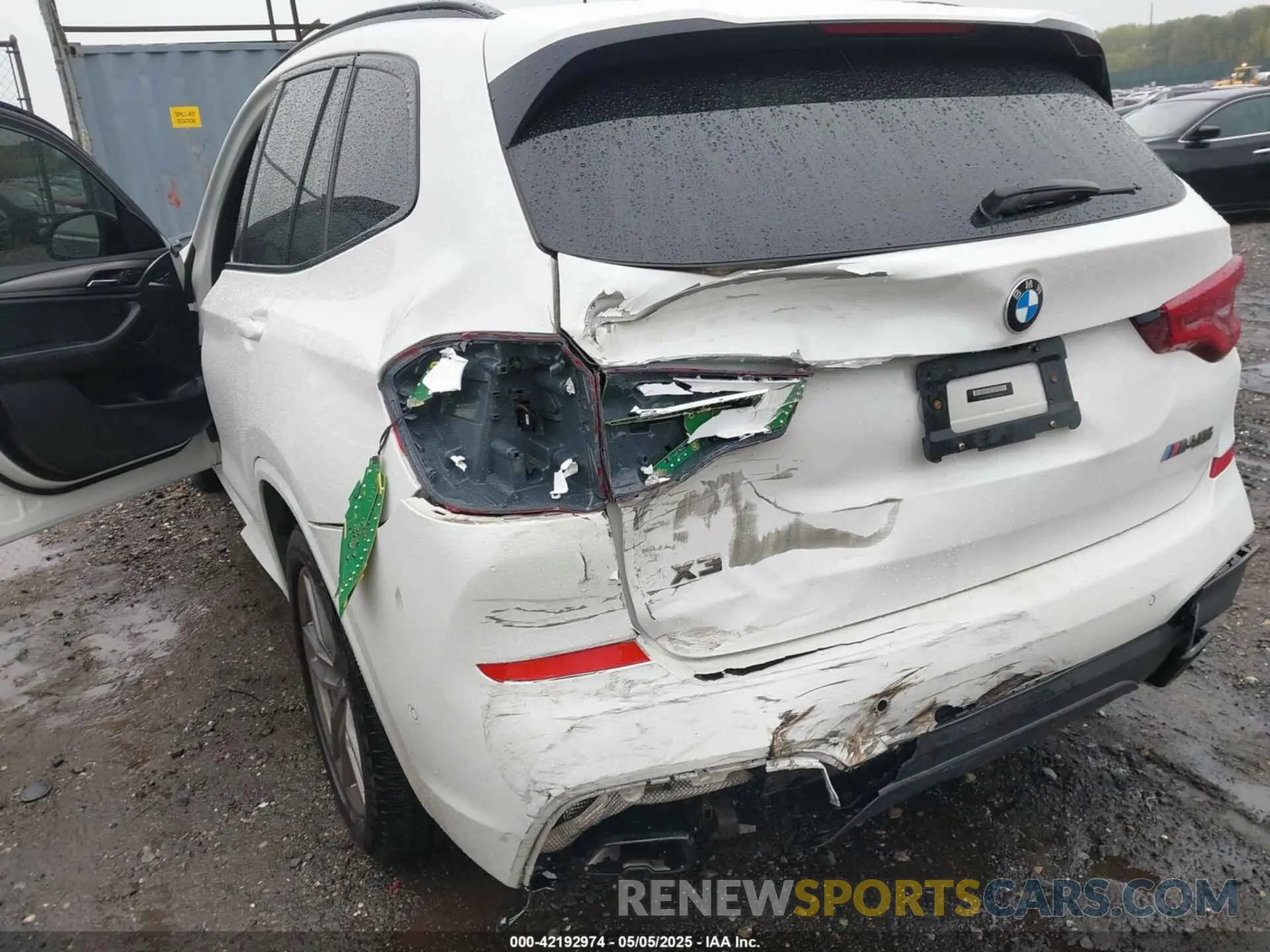 6 Photograph of a damaged car 5UXTS3C58K0Z04969 BMW X3 2019