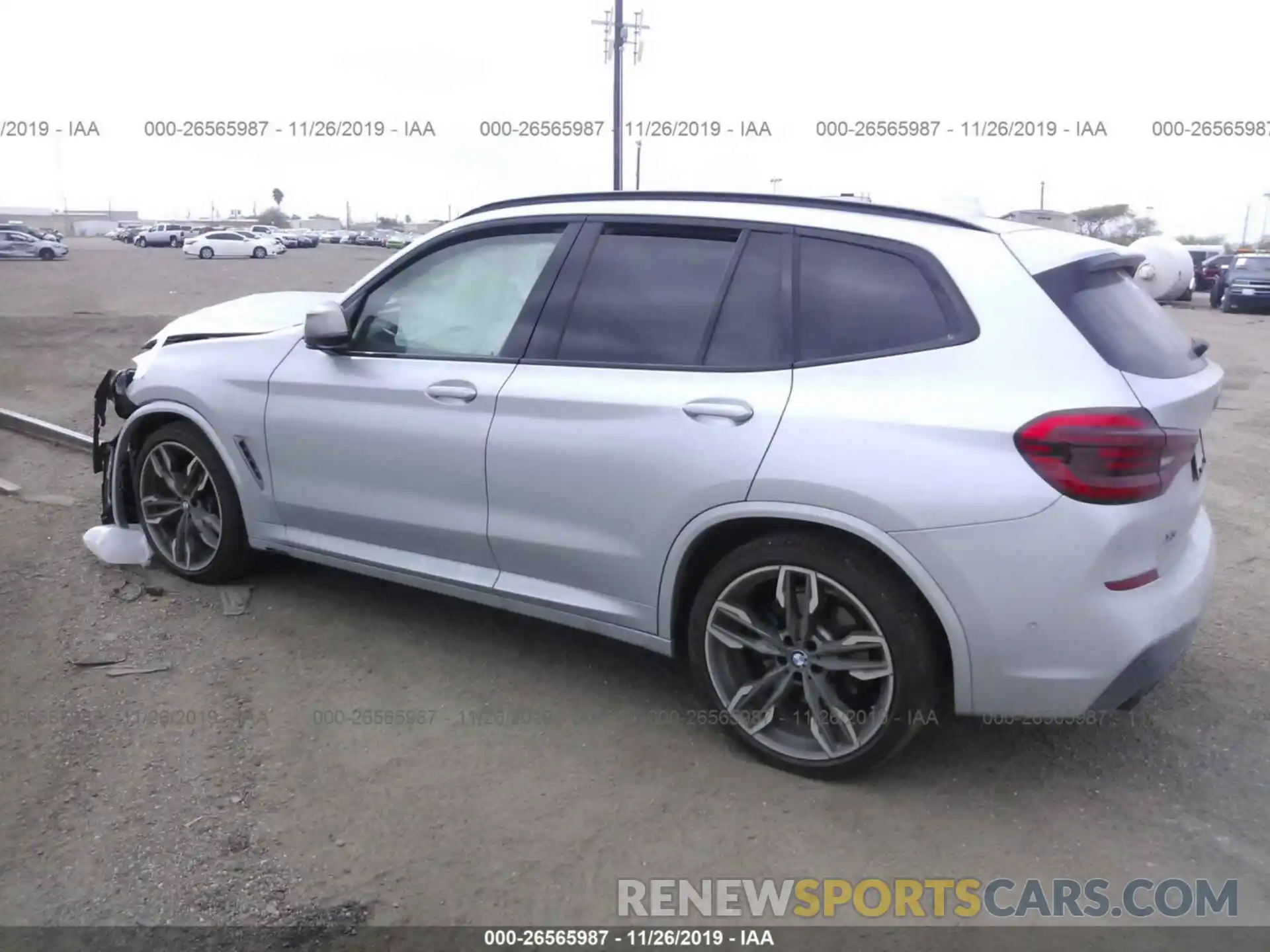 3 Photograph of a damaged car 5UXTS3C58K0Z06317 BMW X3 2019