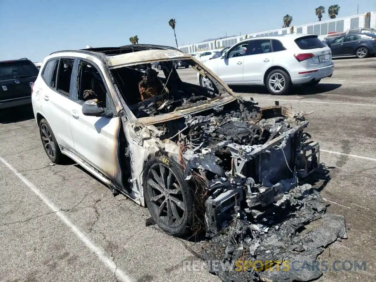 1 Photograph of a damaged car 5UXTS3C58K0Z07533 BMW X3 2019