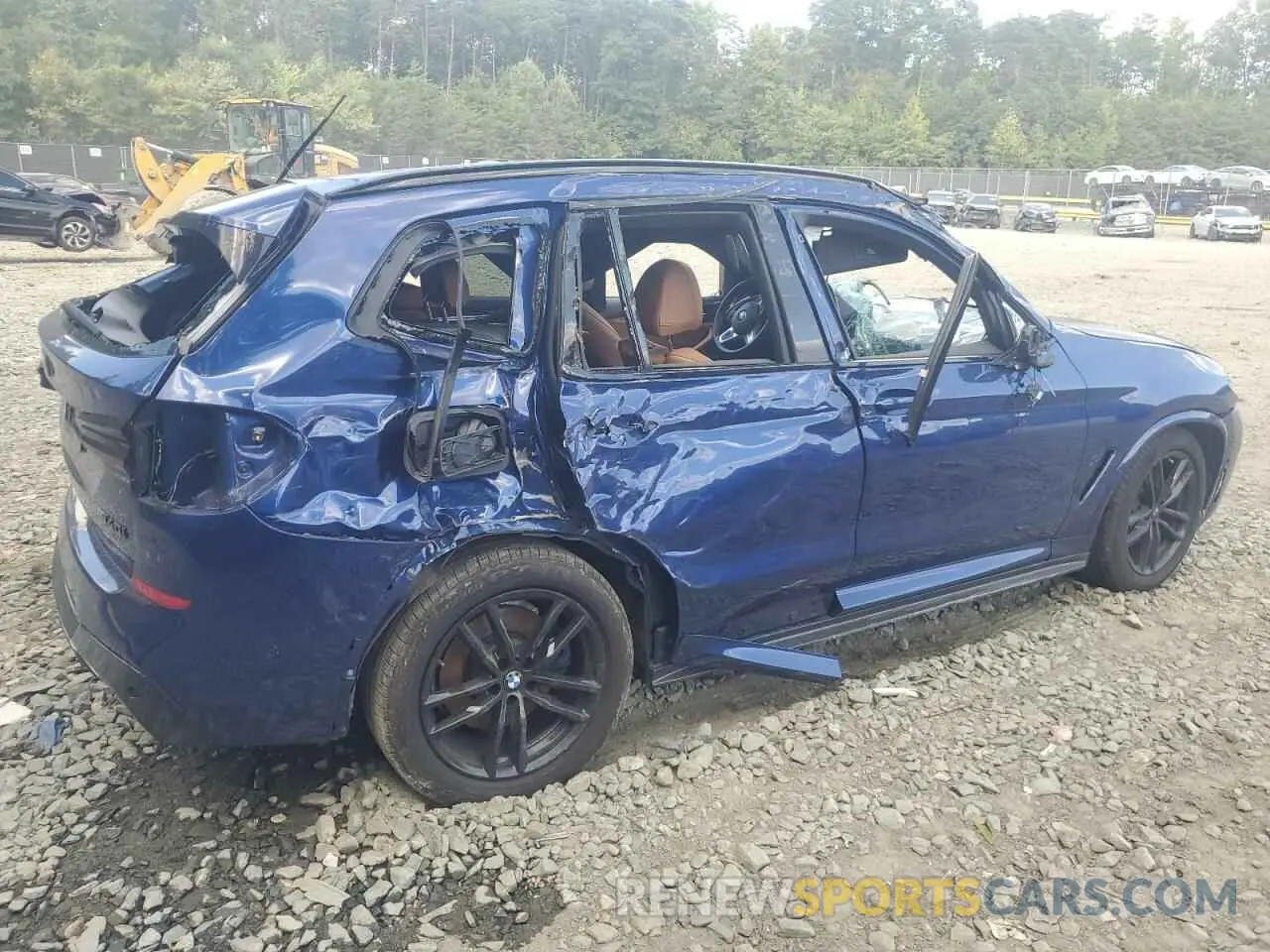 3 Photograph of a damaged car 5UXTS3C59K0Z05855 BMW X3 2019