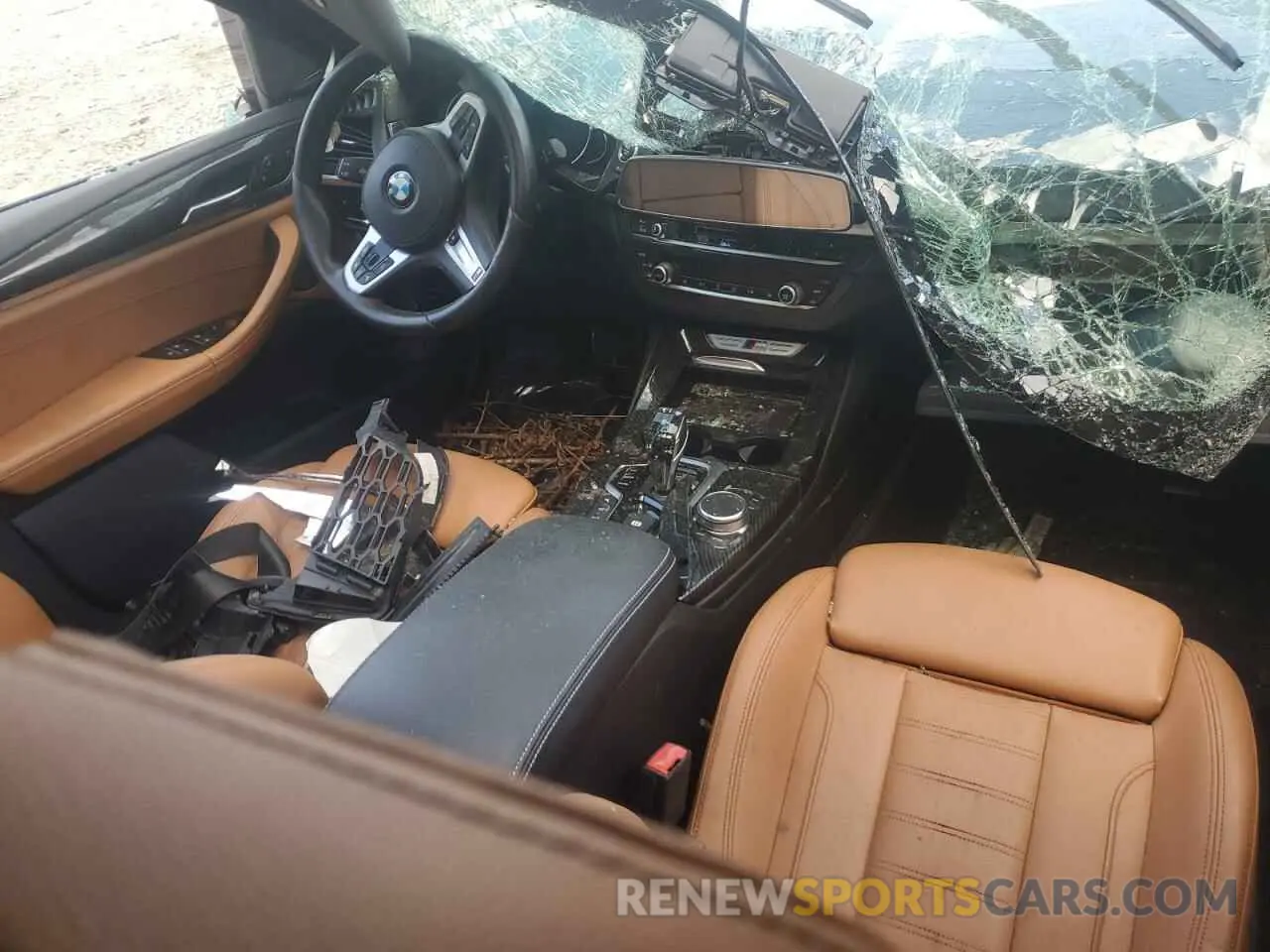 8 Photograph of a damaged car 5UXTS3C59K0Z05855 BMW X3 2019