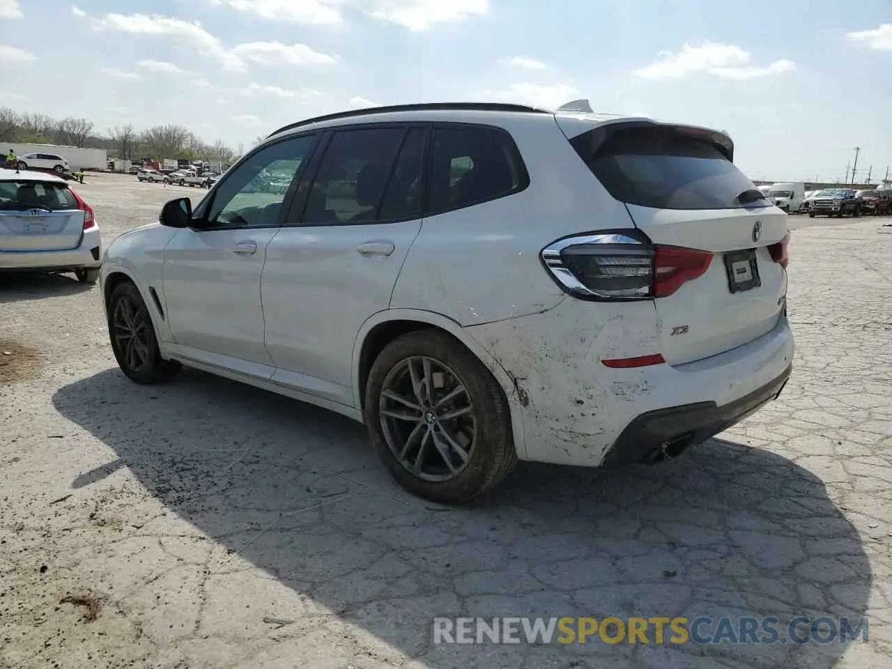 2 Photograph of a damaged car 5UXTS3C59K0Z08352 BMW X3 2019