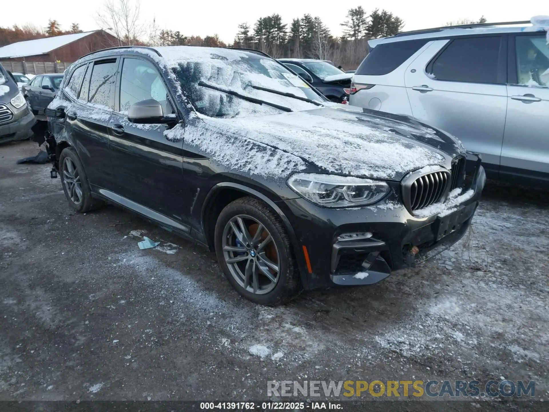 1 Photograph of a damaged car 5UXTS3C5XK0Z07596 BMW X3 2019