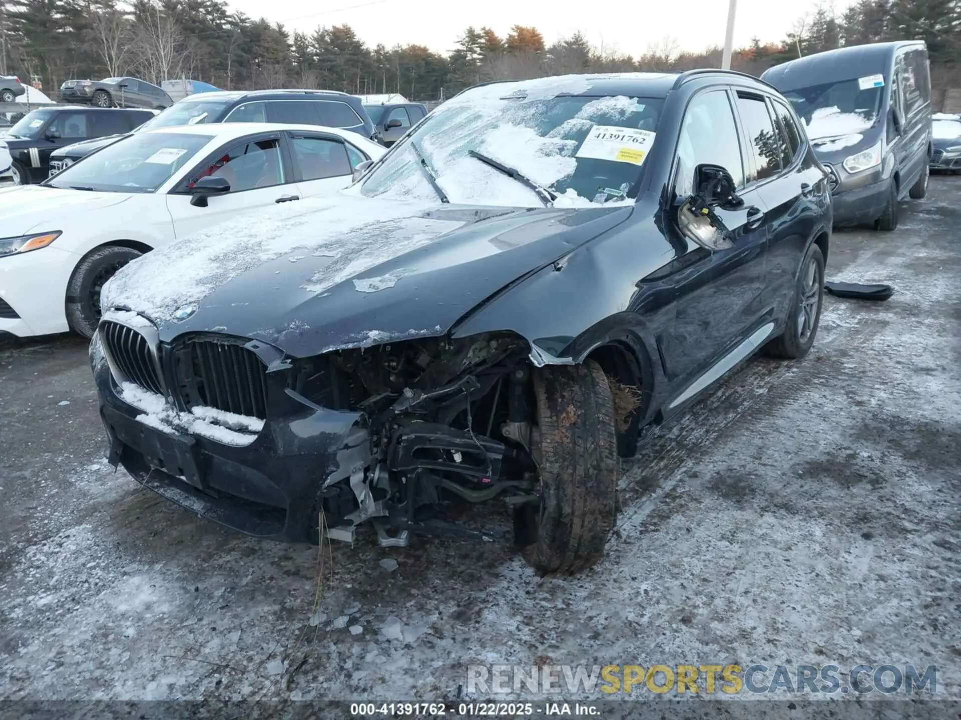 2 Photograph of a damaged car 5UXTS3C5XK0Z07596 BMW X3 2019