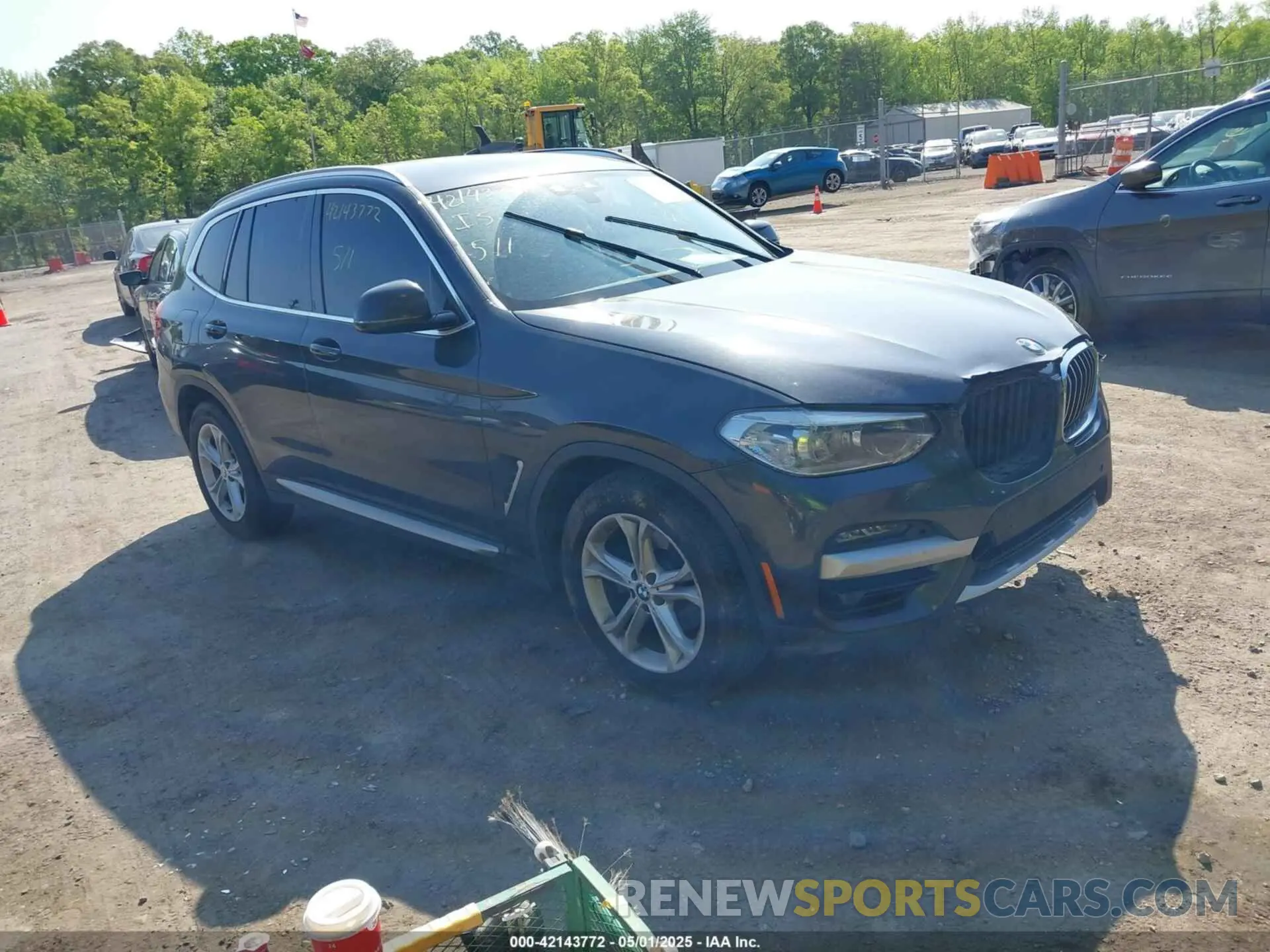 1 Photograph of a damaged car 5UXTY3C00L9B76499 BMW X3 2020