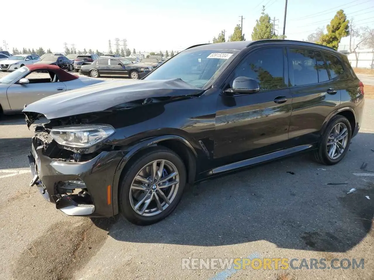 1 Photograph of a damaged car 5UXTY3C00L9C01918 BMW X3 2020