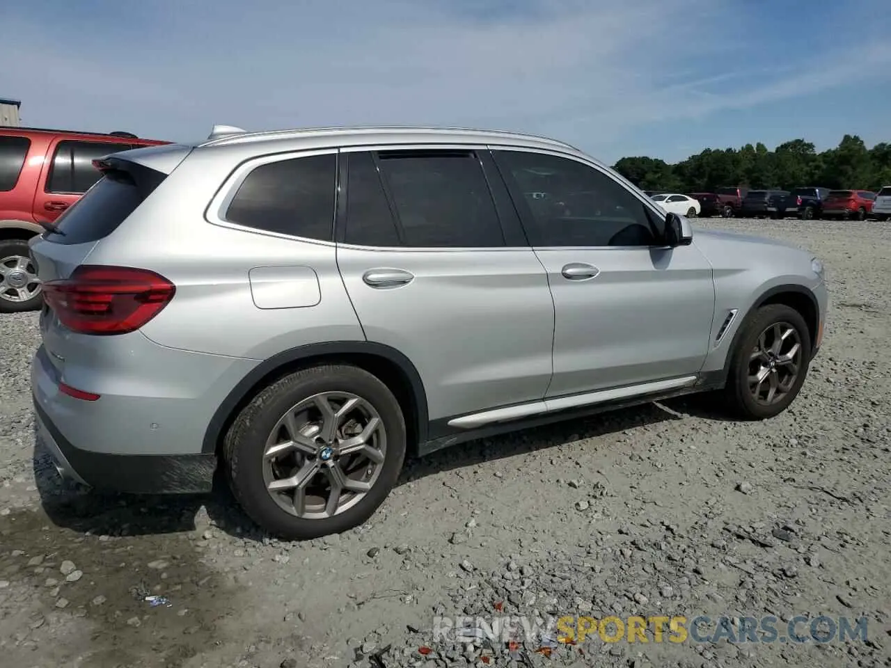 3 Photograph of a damaged car 5UXTY3C00L9D18642 BMW X3 2020