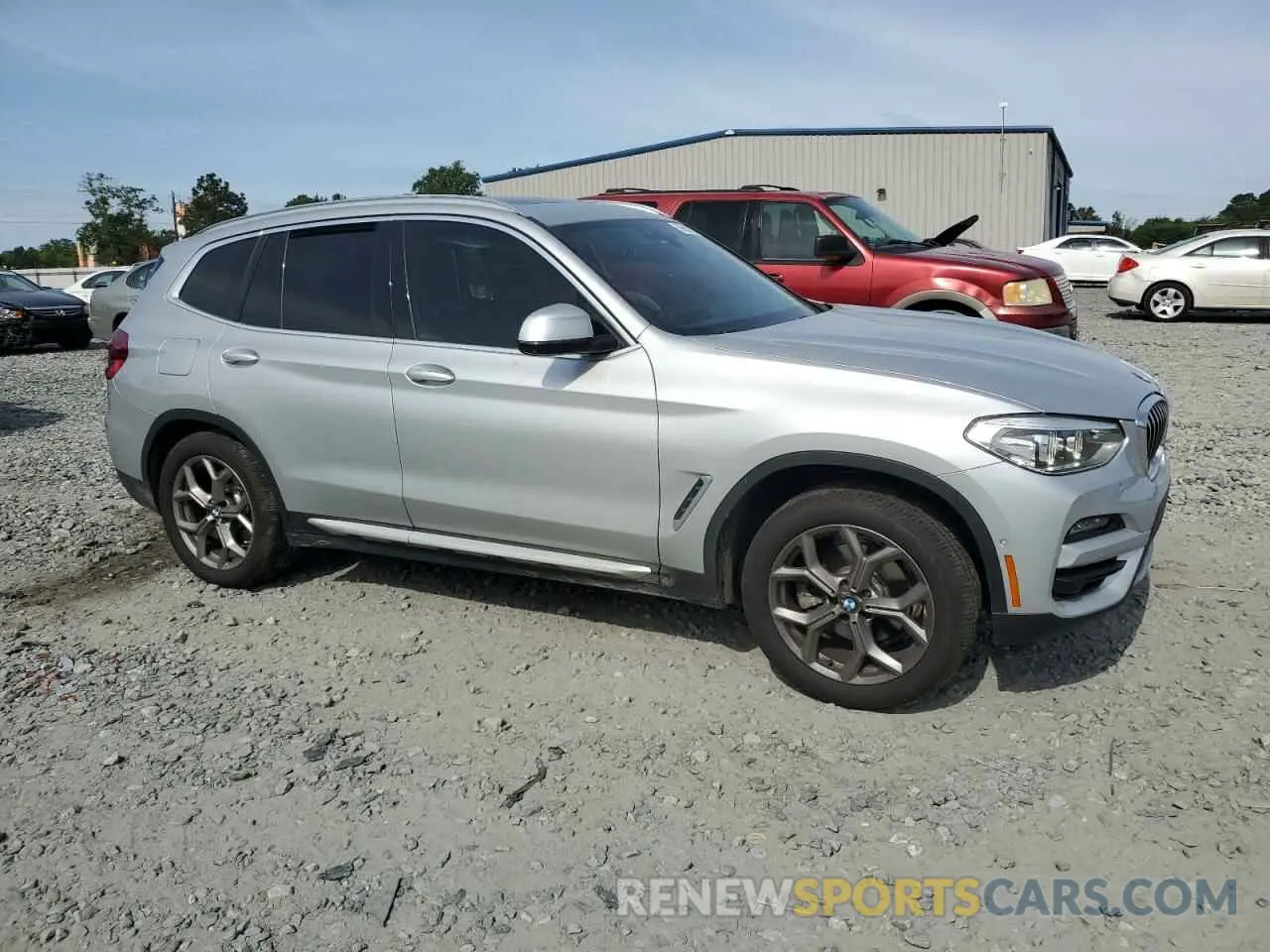 4 Photograph of a damaged car 5UXTY3C00L9D18642 BMW X3 2020