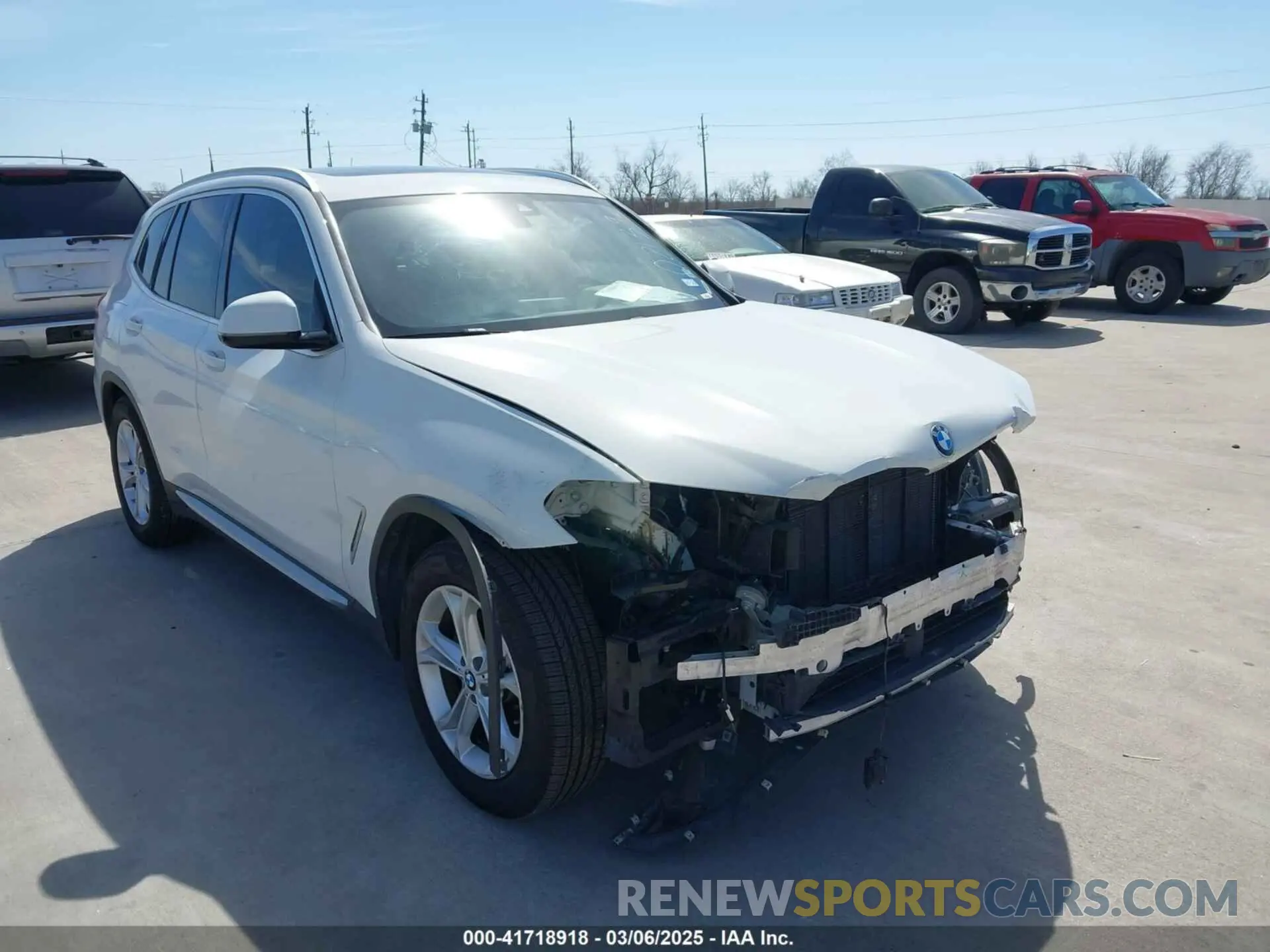 1 Photograph of a damaged car 5UXTY3C00LLU71540 BMW X3 2020