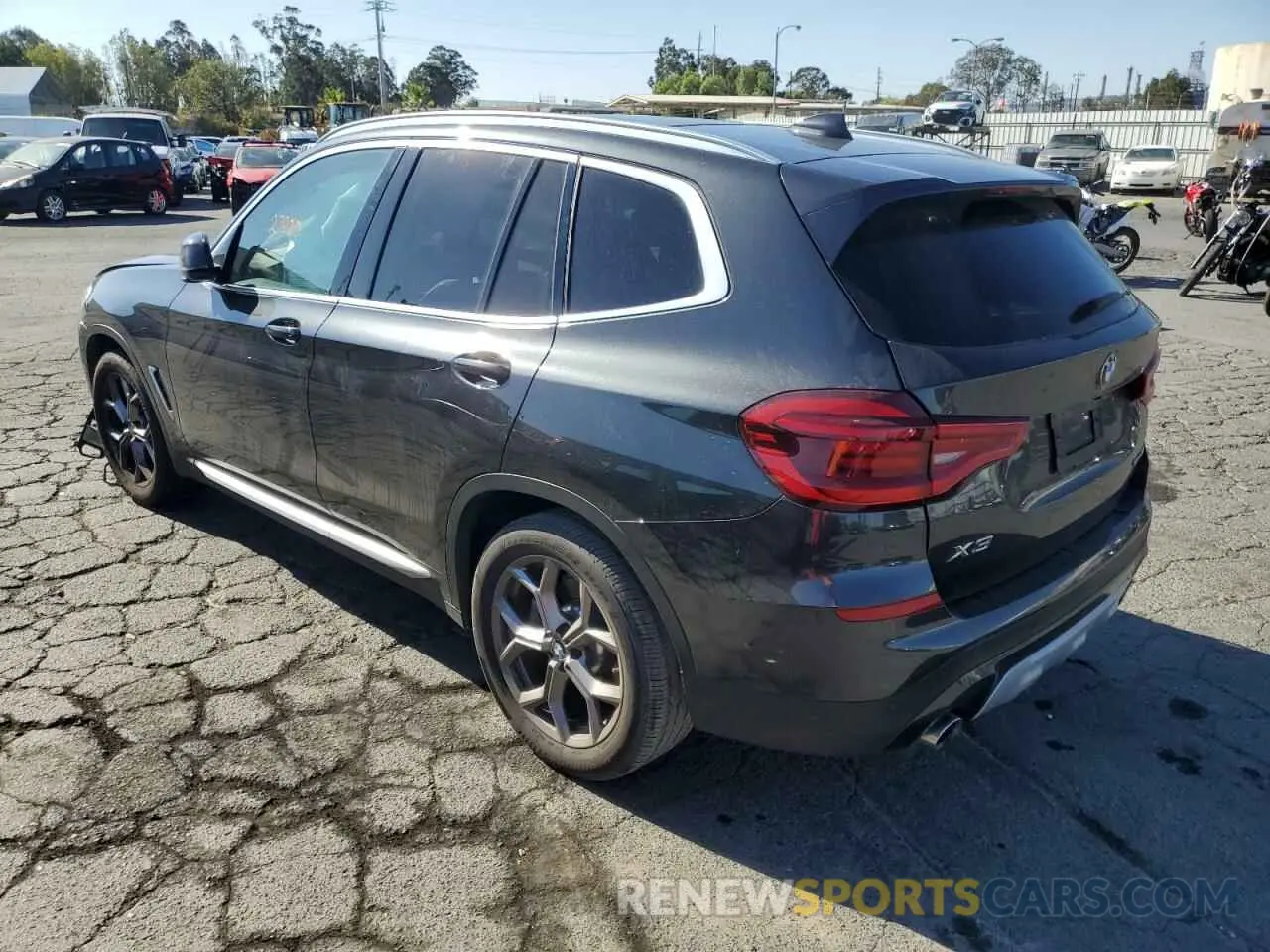 3 Photograph of a damaged car 5UXTY3C00LLU72784 BMW X3 2020