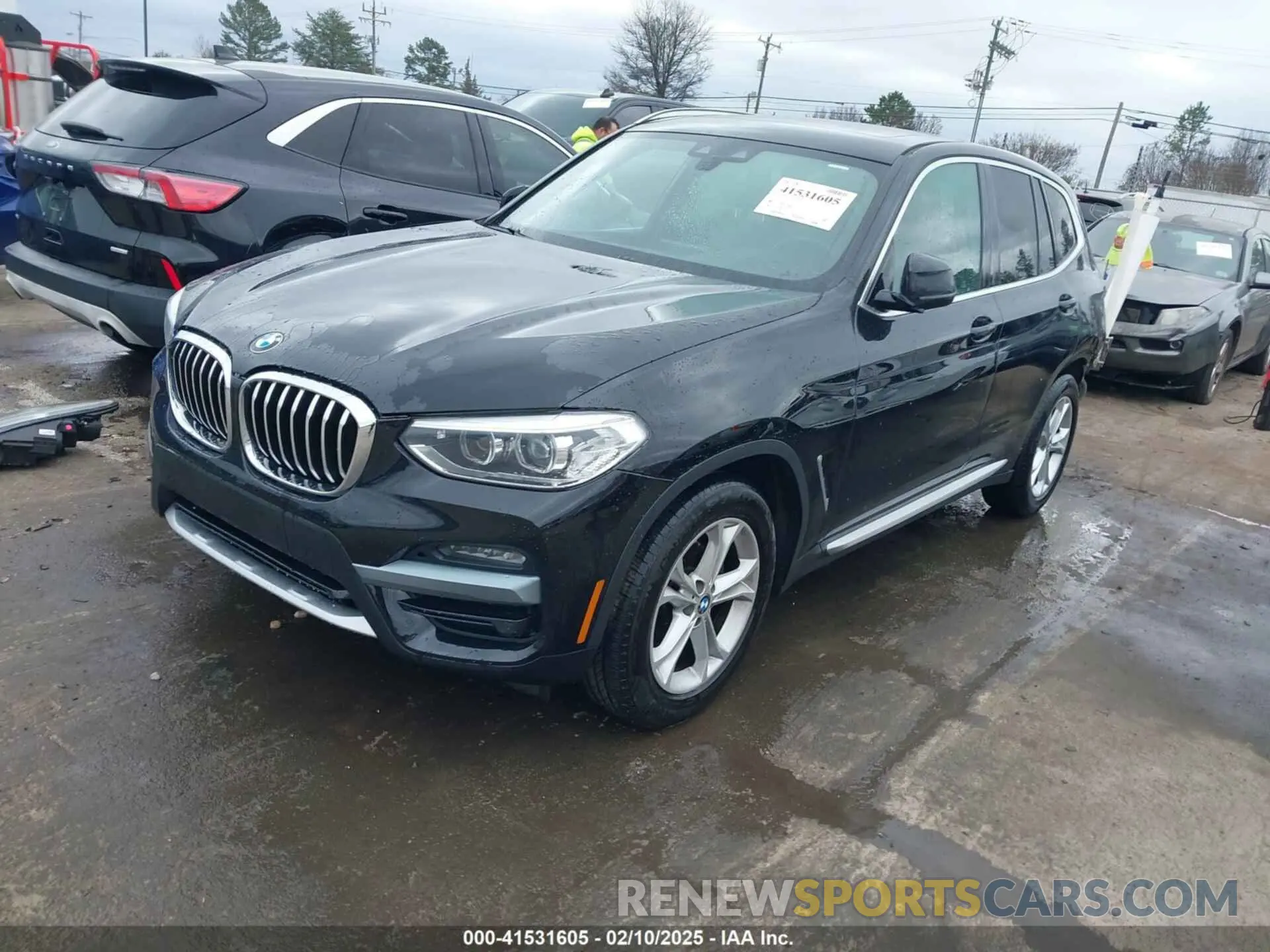 2 Photograph of a damaged car 5UXTY3C01L9B58559 BMW X3 2020
