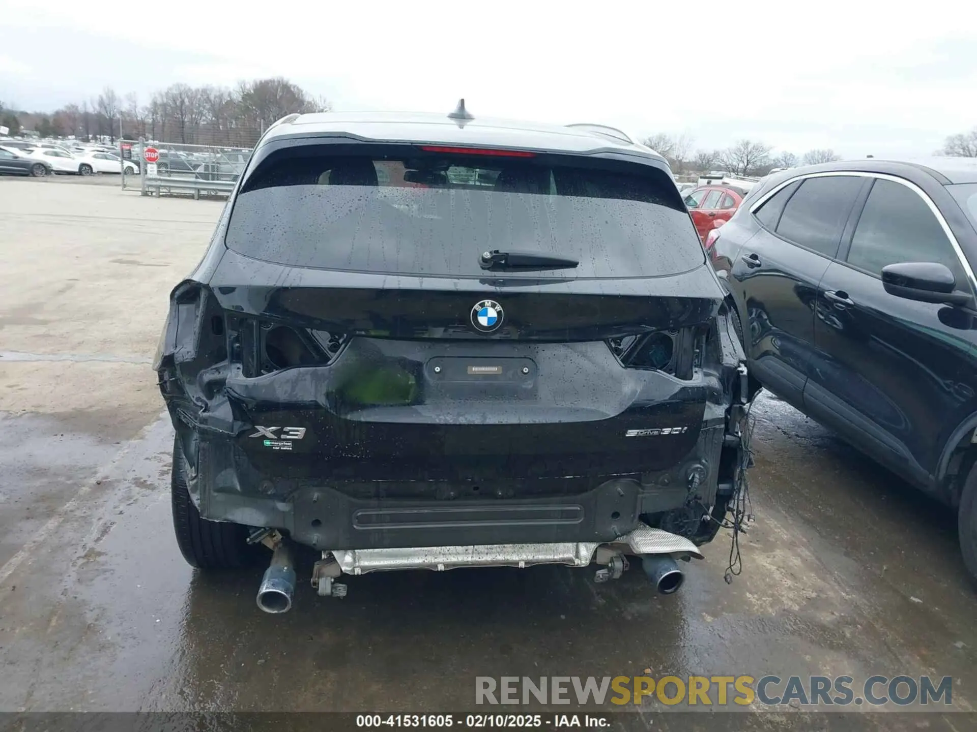6 Photograph of a damaged car 5UXTY3C01L9B58559 BMW X3 2020