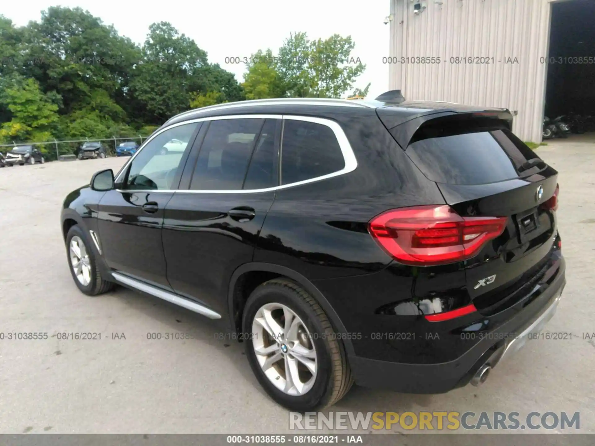 3 Photograph of a damaged car 5UXTY3C01L9B69884 BMW X3 2020