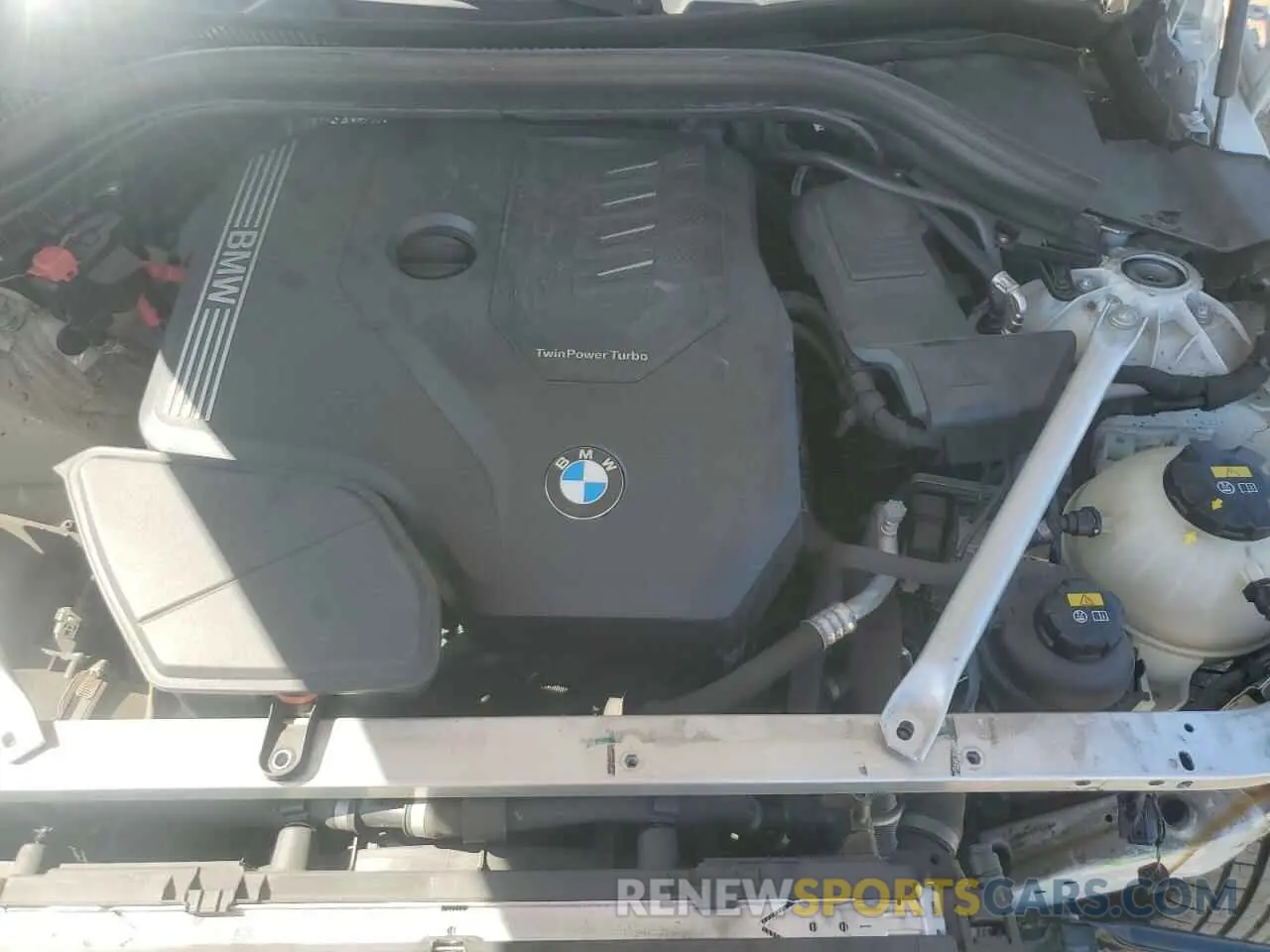 12 Photograph of a damaged car 5UXTY3C01L9B80416 BMW X3 2020