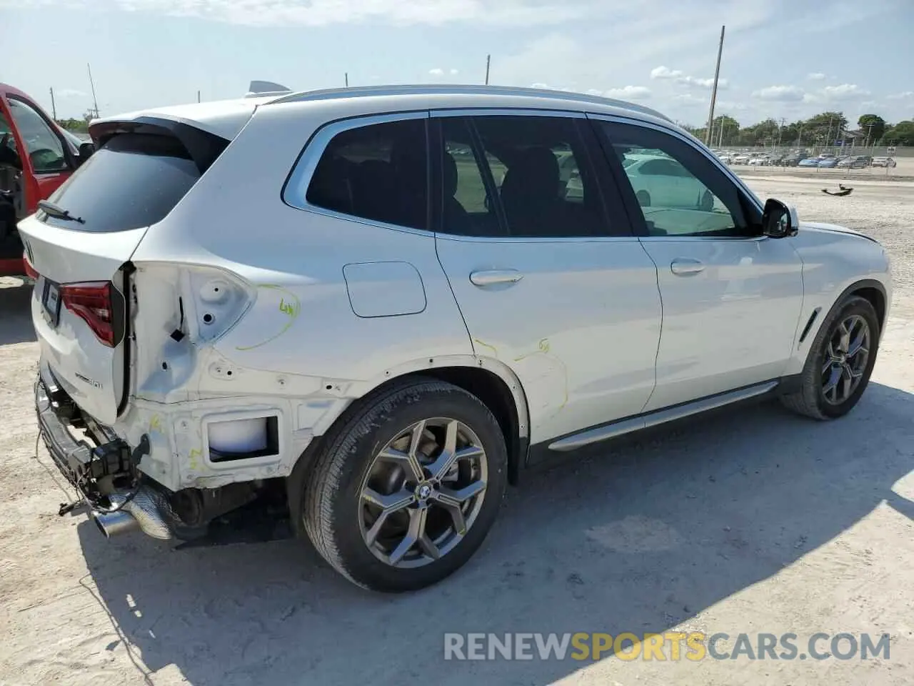 3 Photograph of a damaged car 5UXTY3C01L9C08778 BMW X3 2020