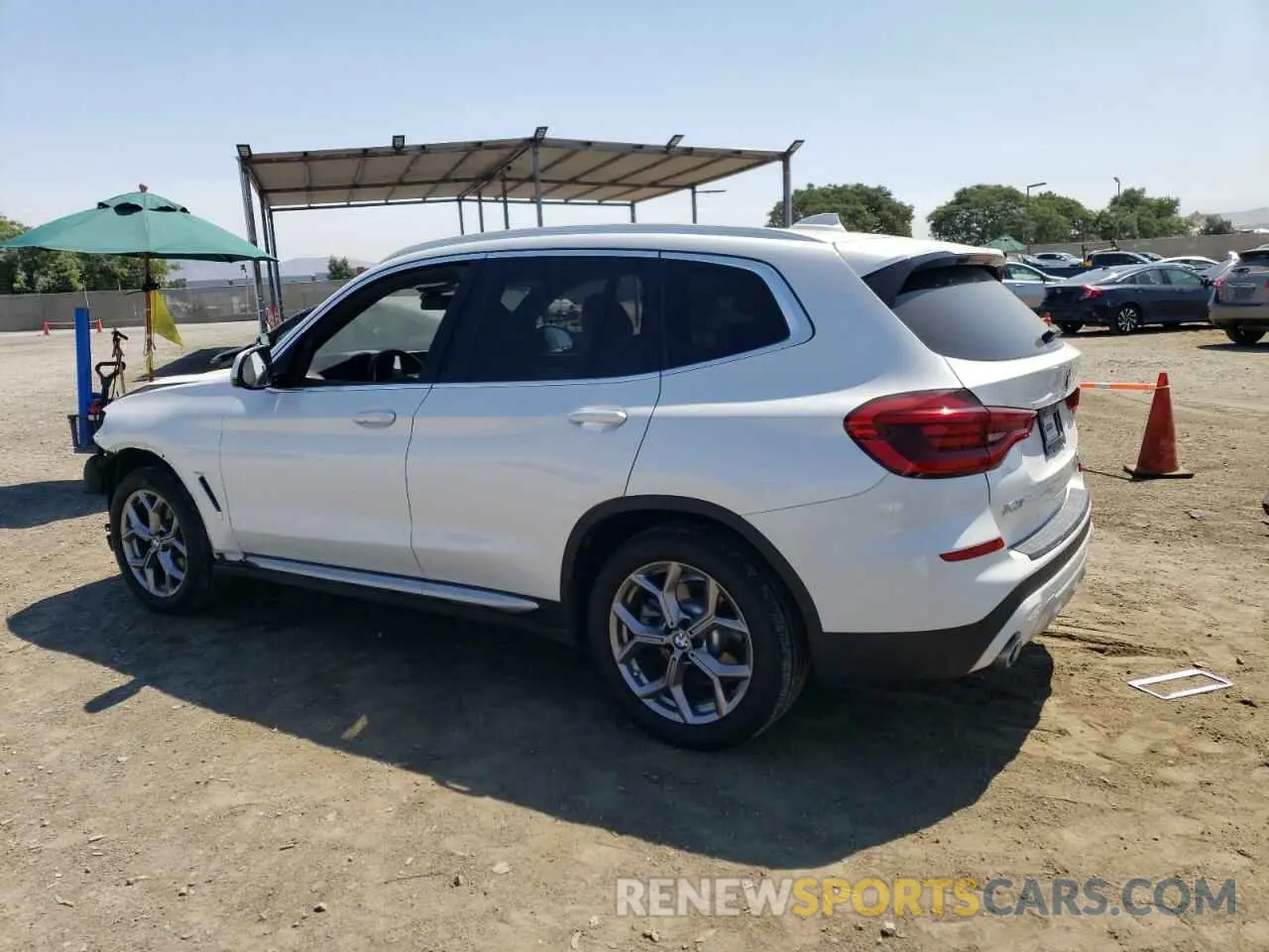 2 Photograph of a damaged car 5UXTY3C02L9C08126 BMW X3 2020