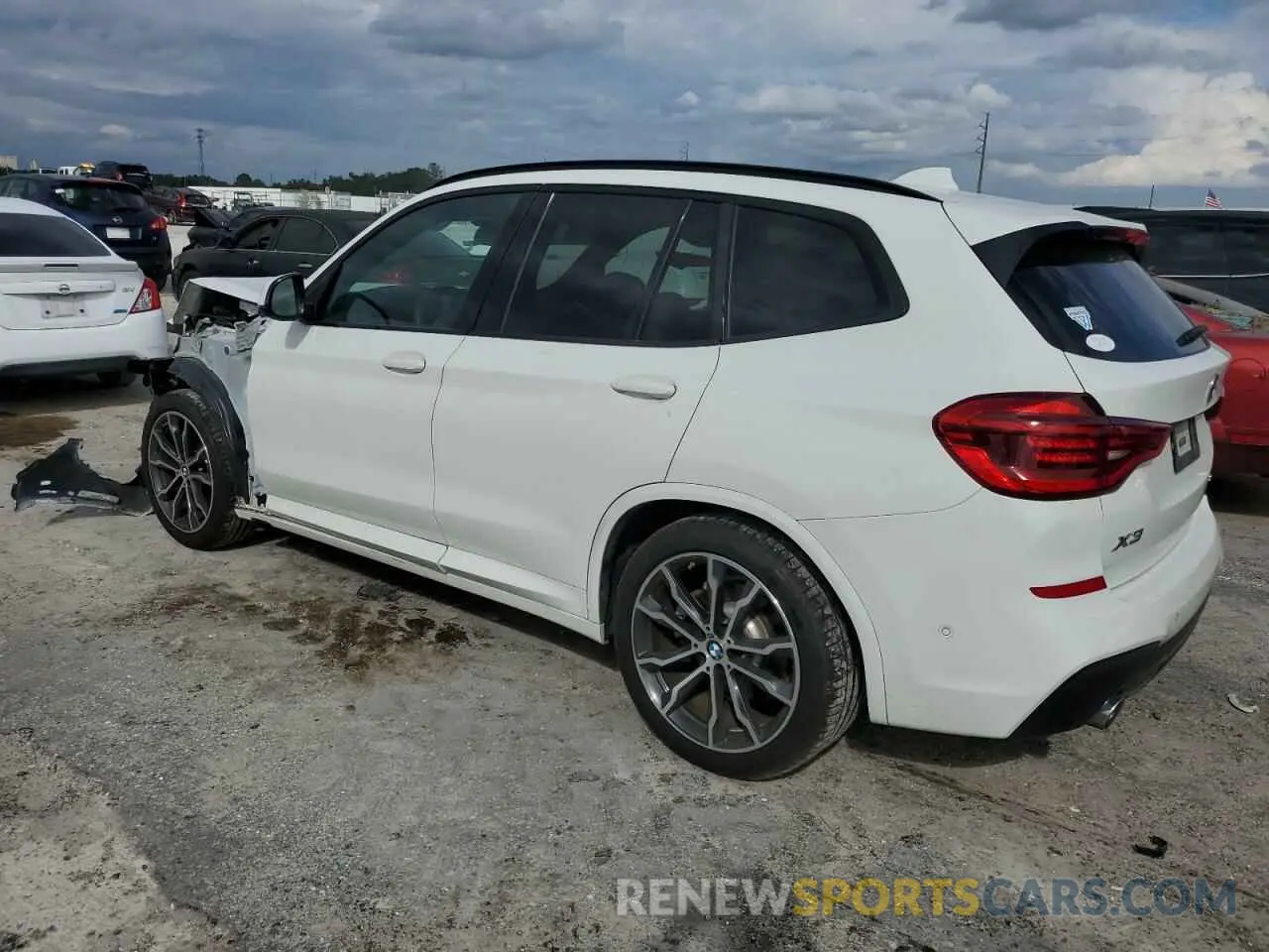 2 Photograph of a damaged car 5UXTY3C02L9C26495 BMW X3 2020