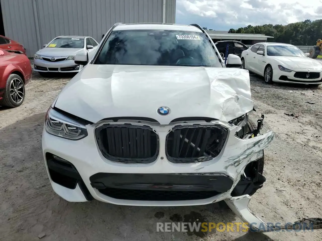 5 Photograph of a damaged car 5UXTY3C02L9C26495 BMW X3 2020