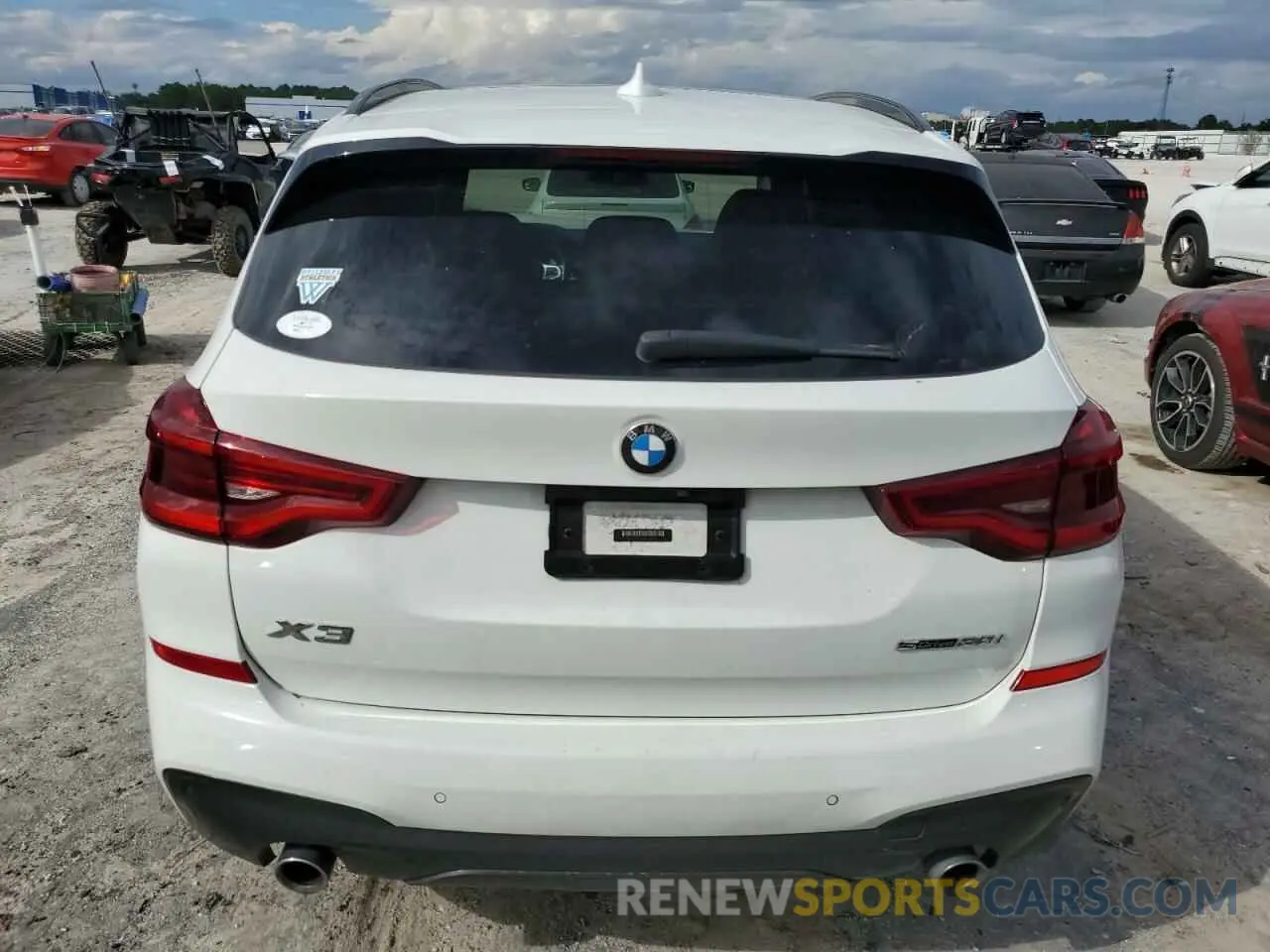 6 Photograph of a damaged car 5UXTY3C02L9C26495 BMW X3 2020