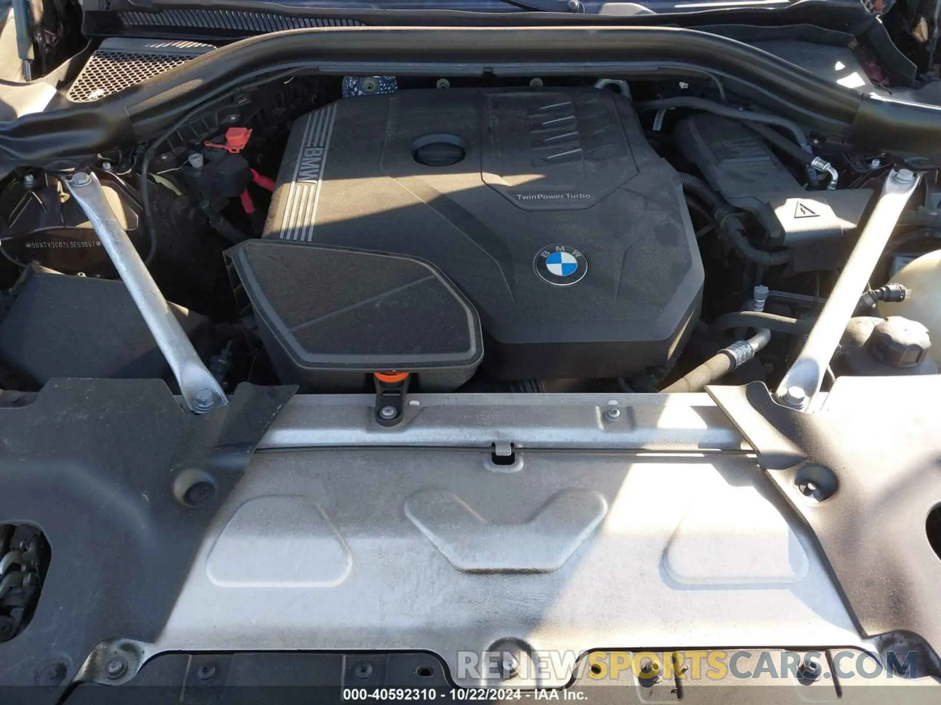 10 Photograph of a damaged car 5UXTY3C02L9C59061 BMW X3 2020
