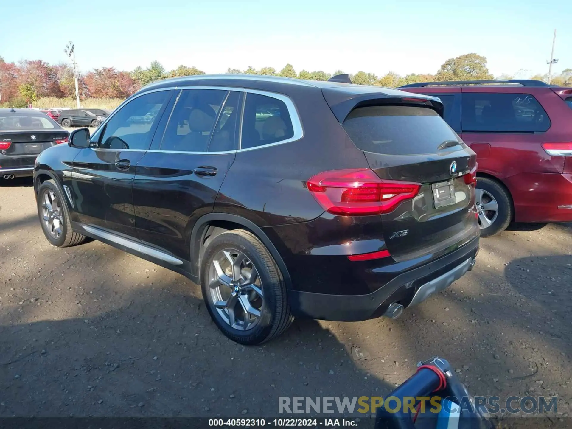 3 Photograph of a damaged car 5UXTY3C02L9C59061 BMW X3 2020