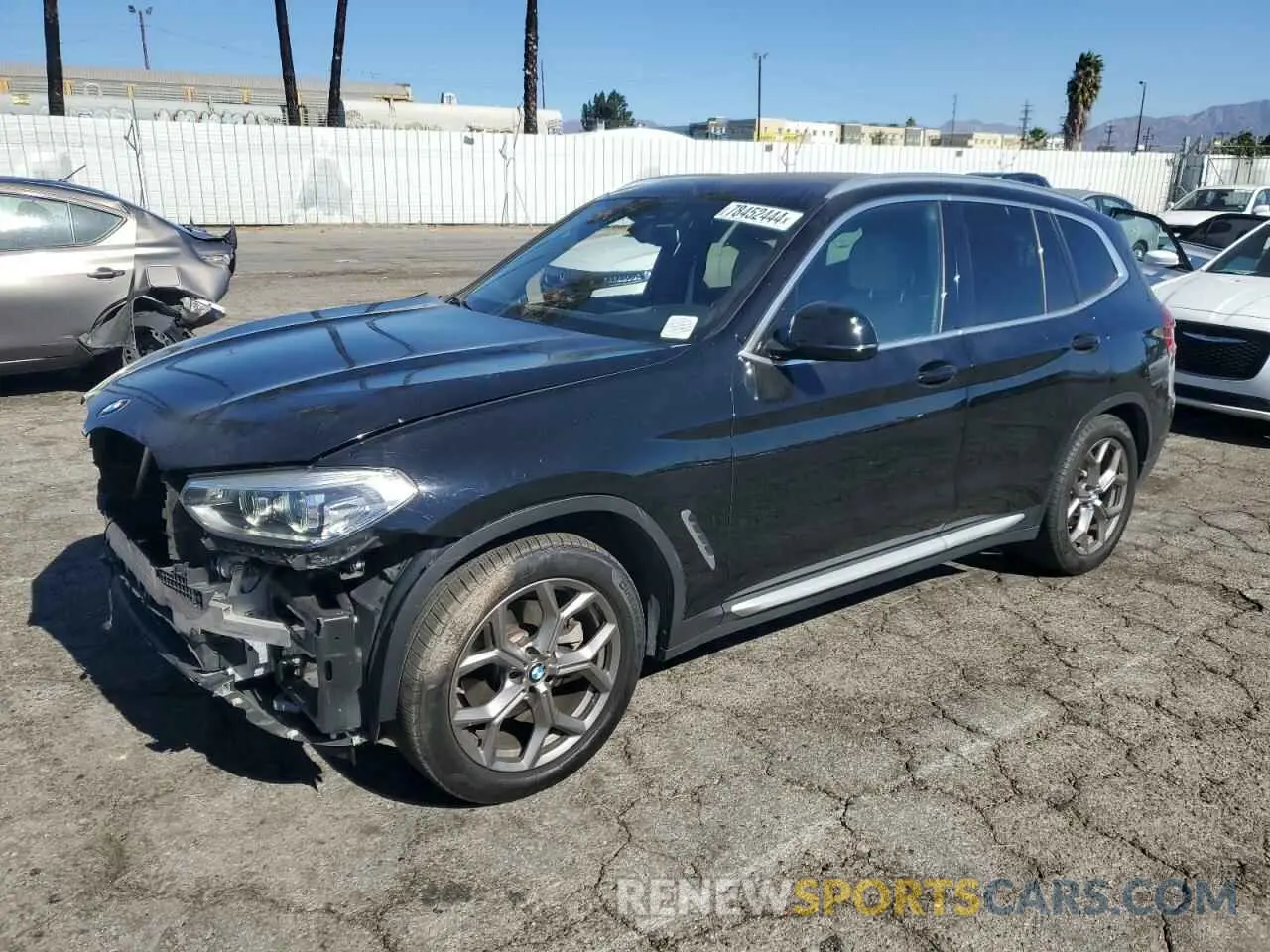 1 Photograph of a damaged car 5UXTY3C02L9C88561 BMW X3 2020