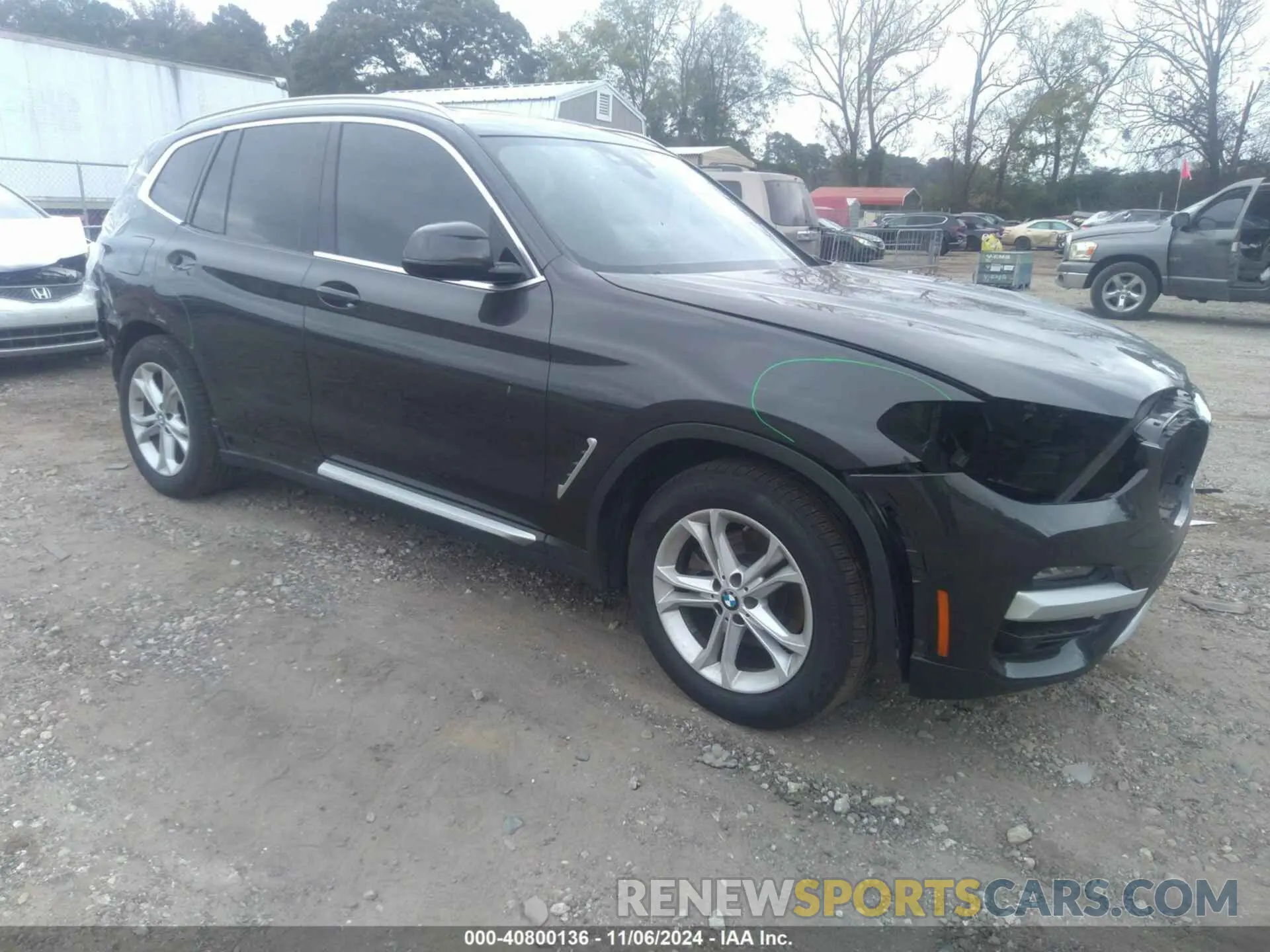 1 Photograph of a damaged car 5UXTY3C03L9B17706 BMW X3 2020