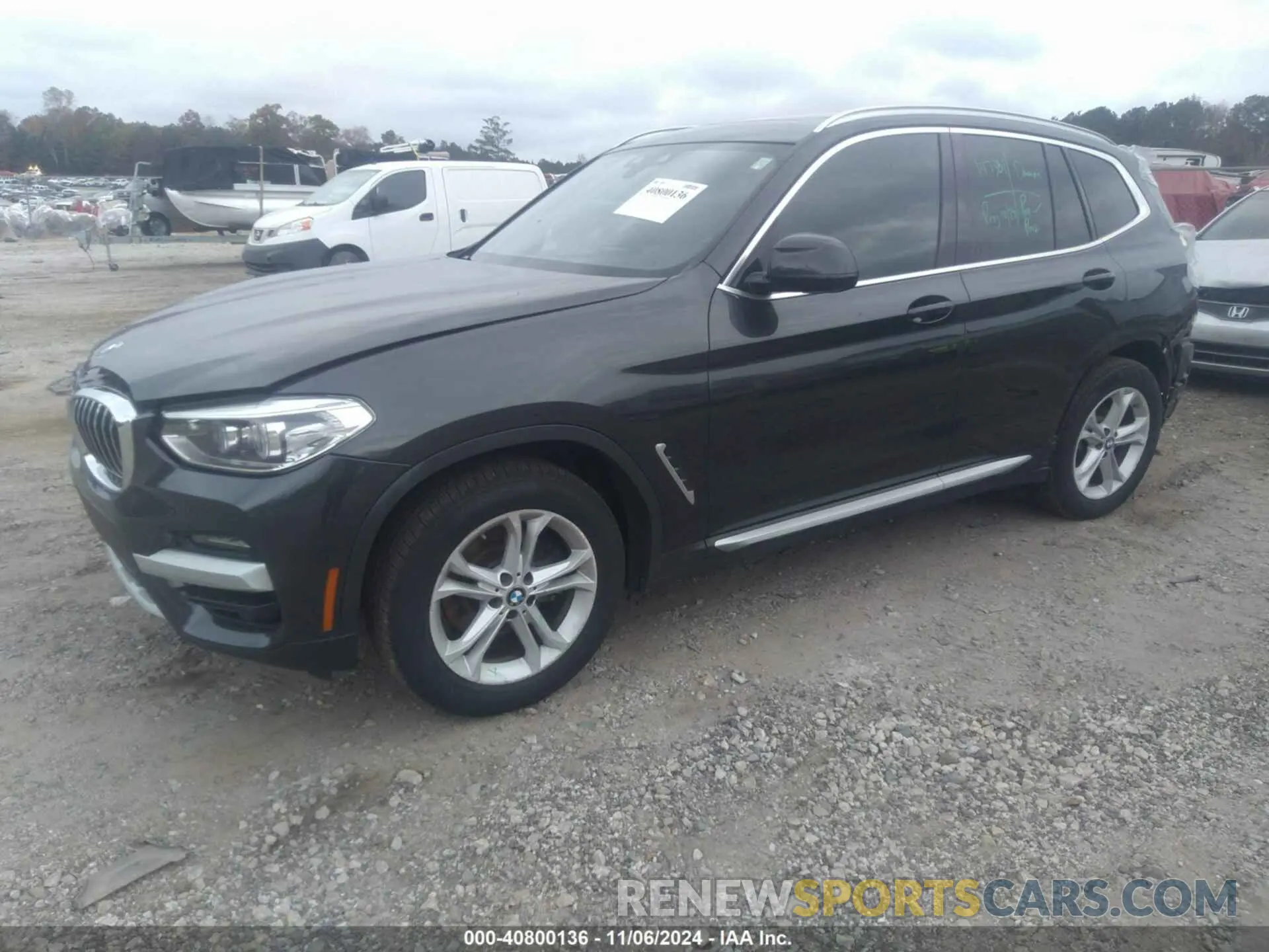 2 Photograph of a damaged car 5UXTY3C03L9B17706 BMW X3 2020