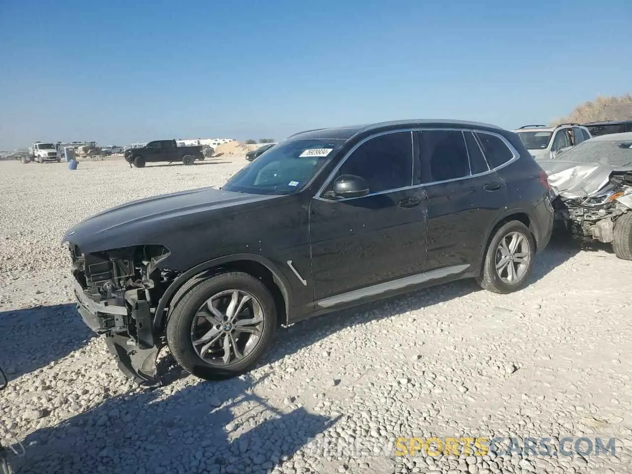 1 Photograph of a damaged car 5UXTY3C03L9C32614 BMW X3 2020