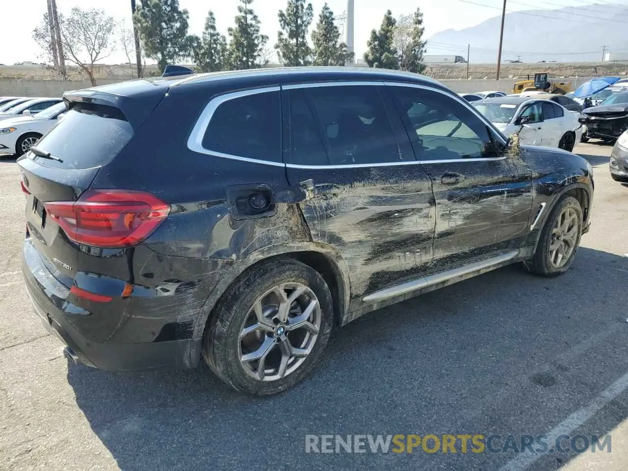 3 Photograph of a damaged car 5UXTY3C03L9C81246 BMW X3 2020