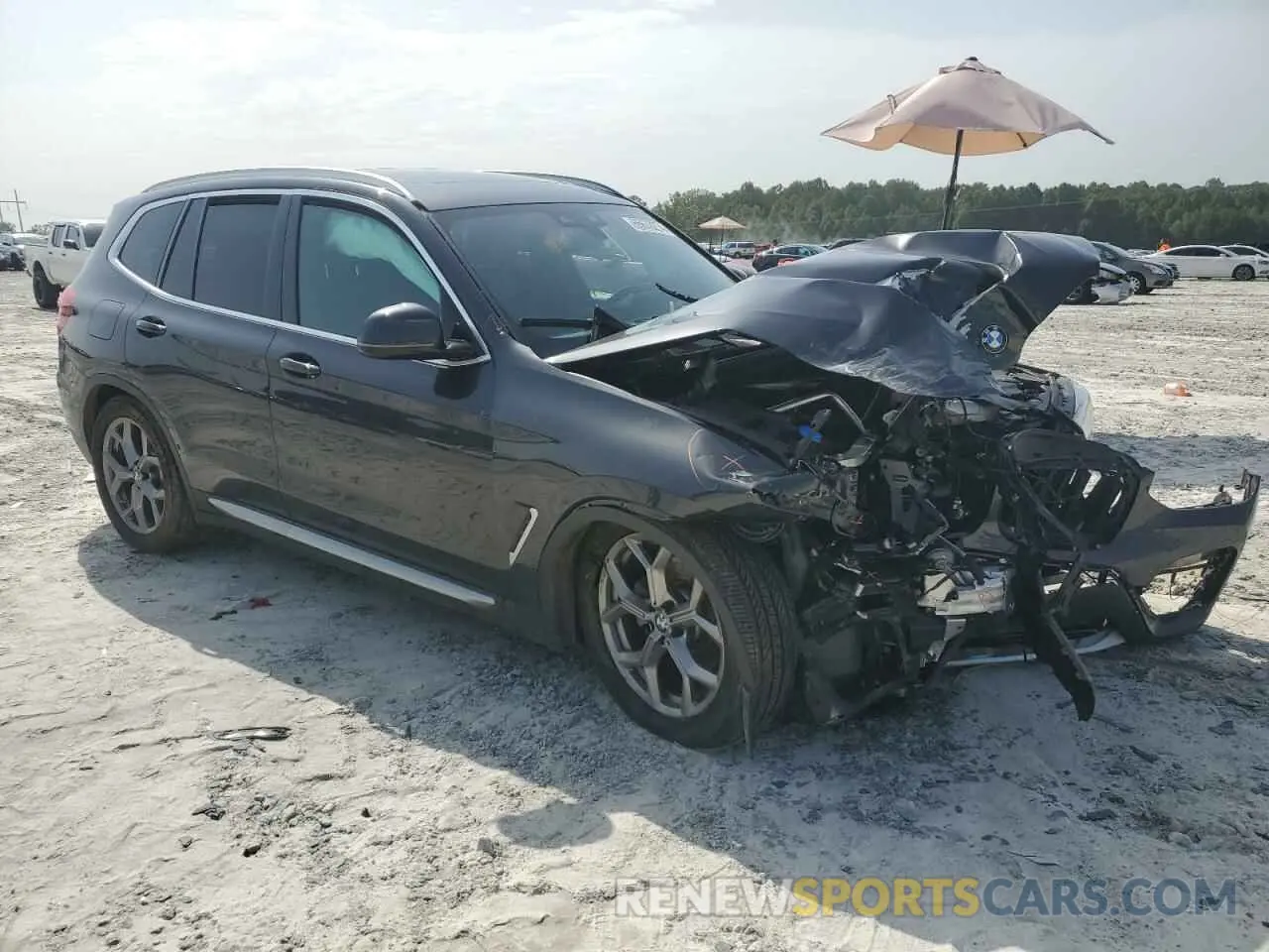 4 Photograph of a damaged car 5UXTY3C03L9C92375 BMW X3 2020