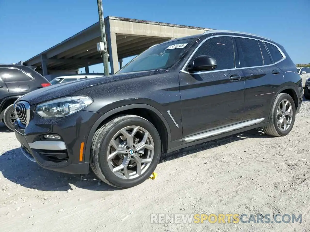 1 Photograph of a damaged car 5UXTY3C03L9D44524 BMW X3 2020