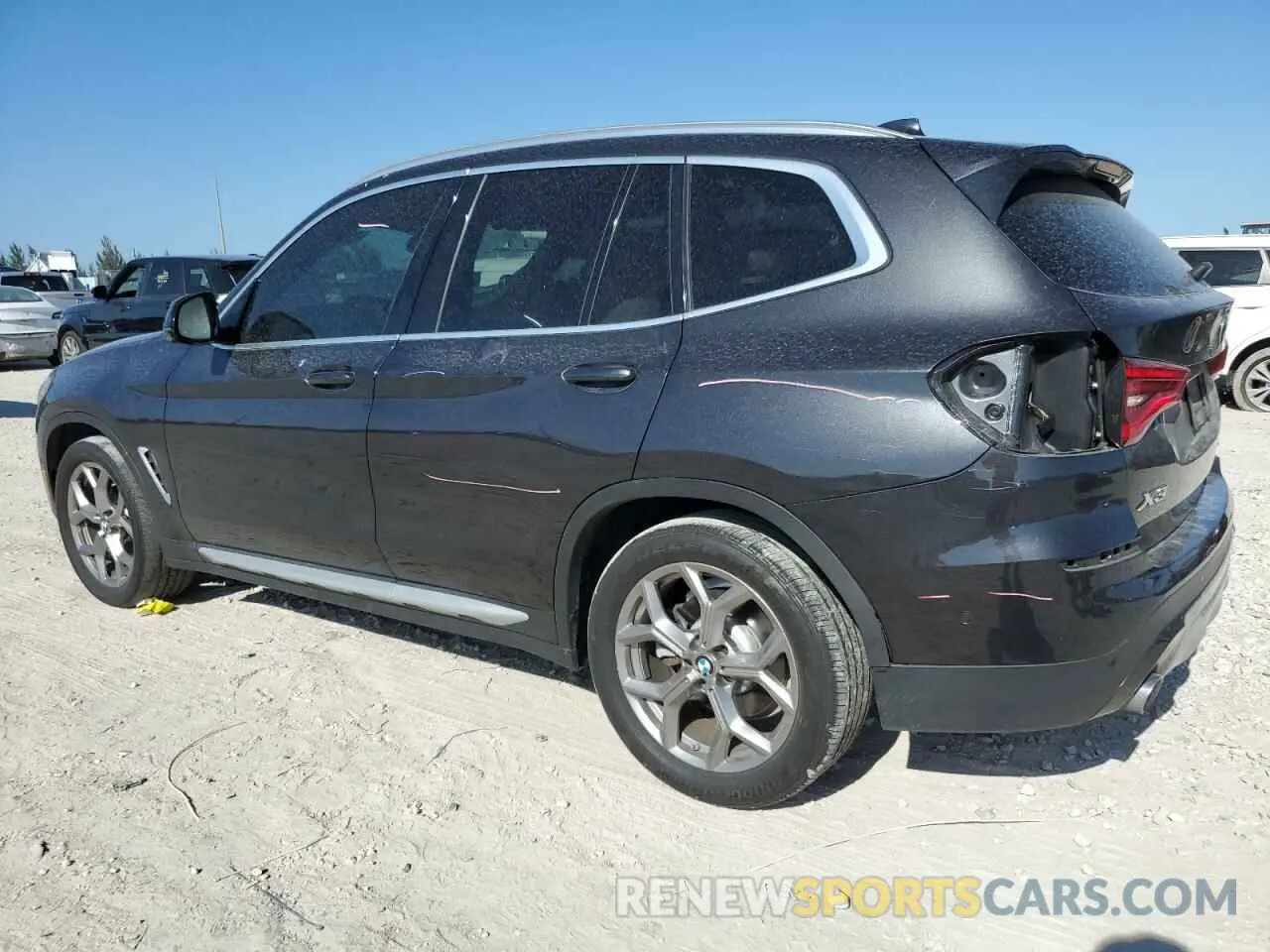 2 Photograph of a damaged car 5UXTY3C03L9D44524 BMW X3 2020