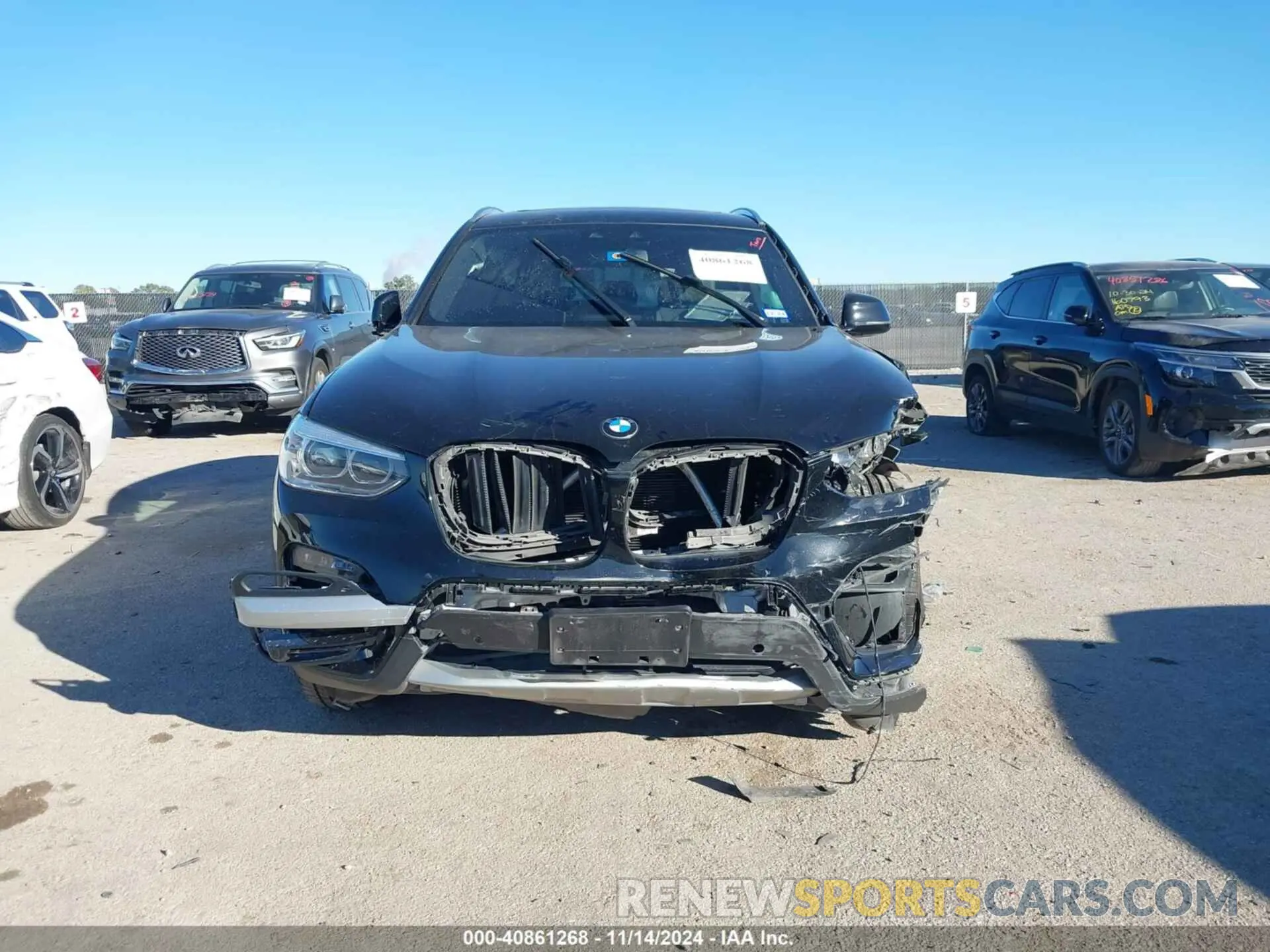13 Photograph of a damaged car 5UXTY3C03LLE54749 BMW X3 2020