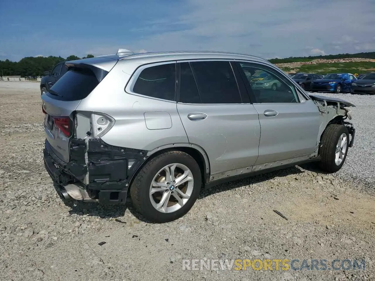 3 Photograph of a damaged car 5UXTY3C03LLU72553 BMW X3 2020