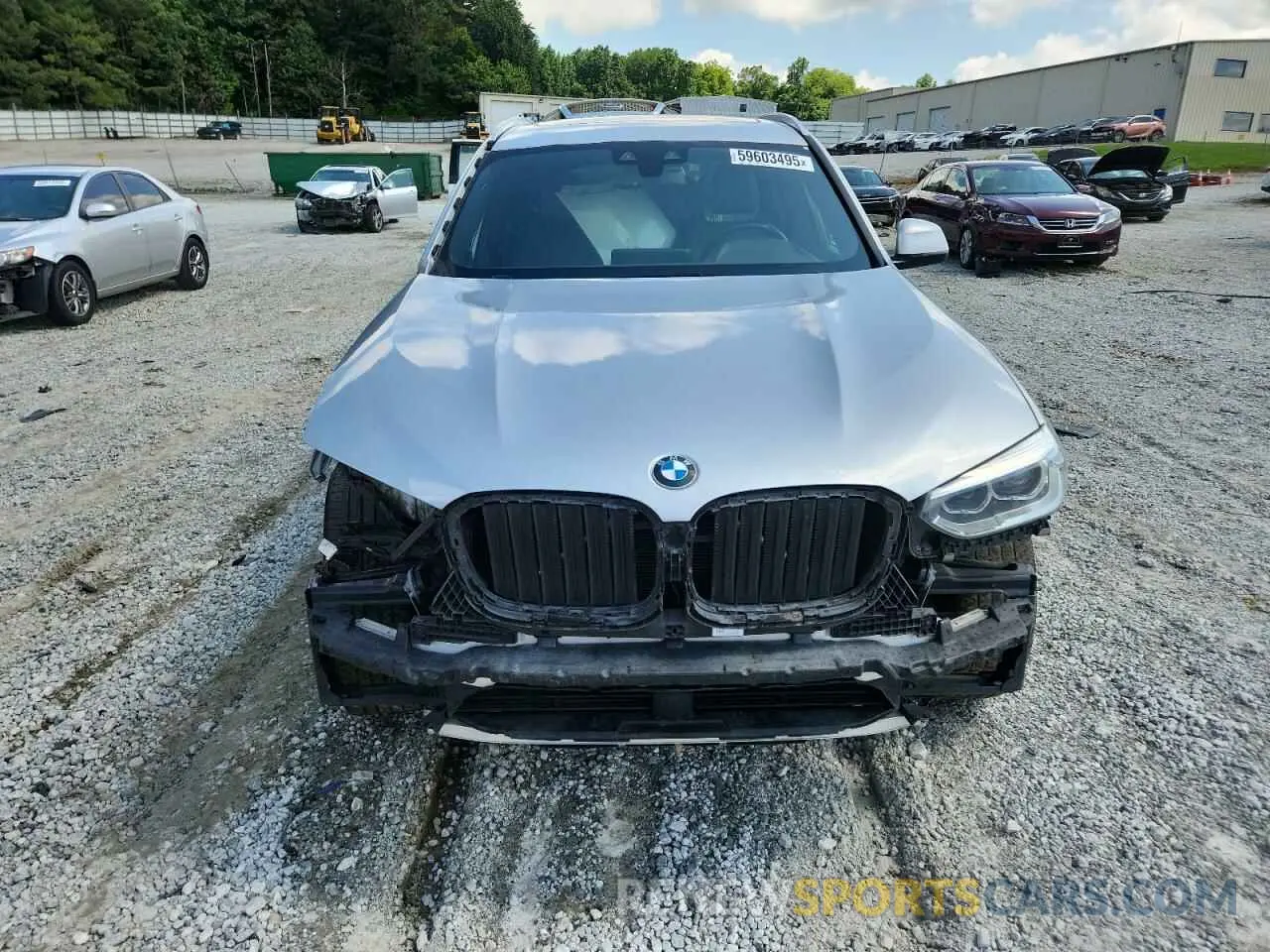 5 Photograph of a damaged car 5UXTY3C03LLU72553 BMW X3 2020