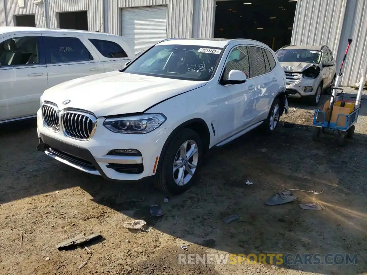 2 Photograph of a damaged car 5UXTY3C04L9C30399 BMW X3 2020