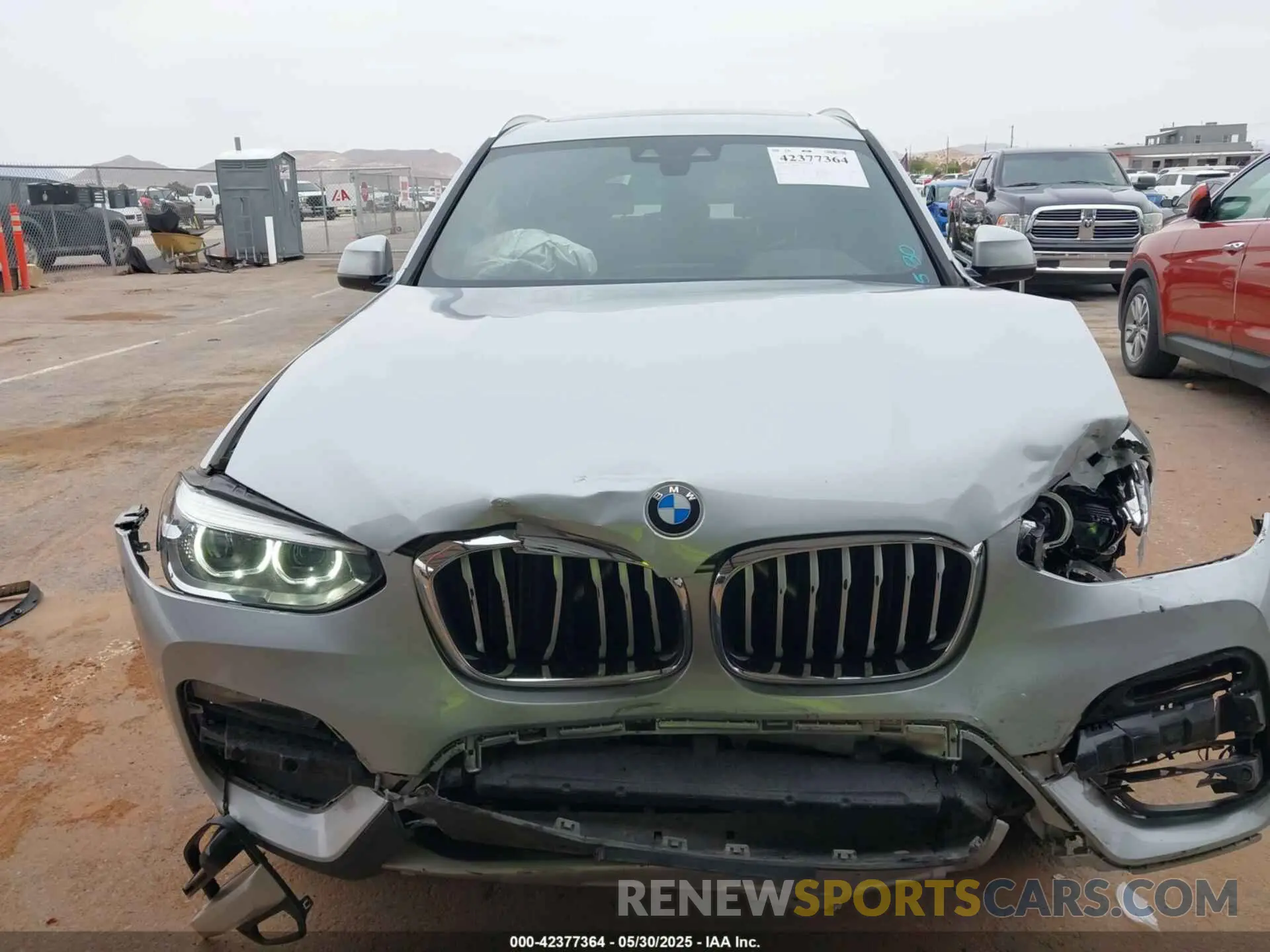 13 Photograph of a damaged car 5UXTY3C04L9C46134 BMW X3 2020