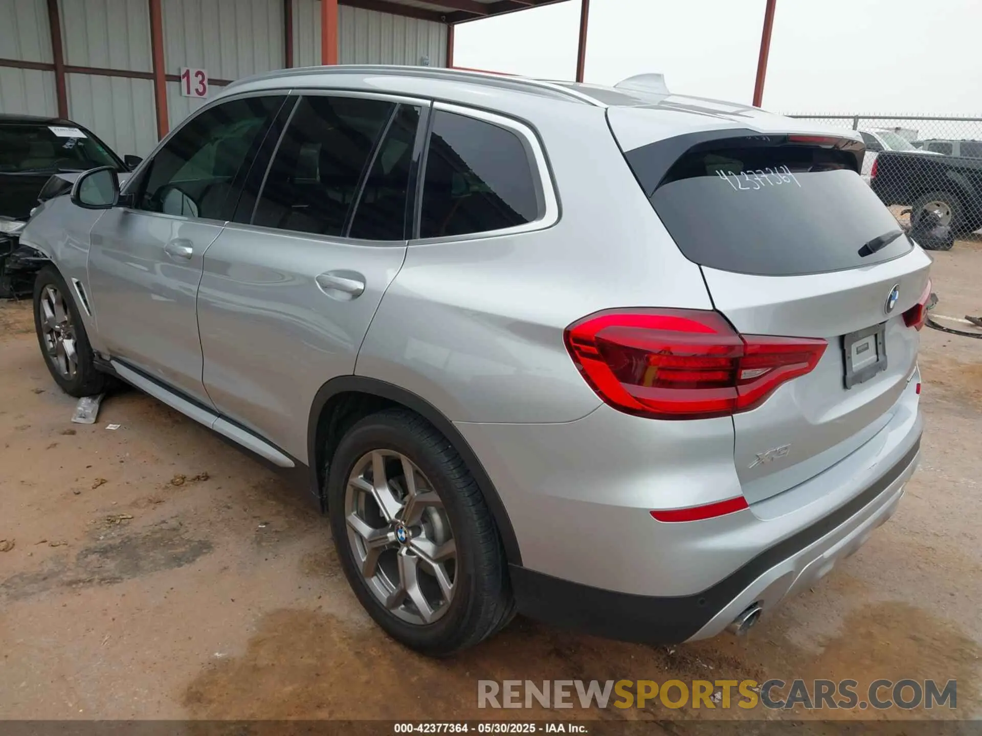 3 Photograph of a damaged car 5UXTY3C04L9C46134 BMW X3 2020