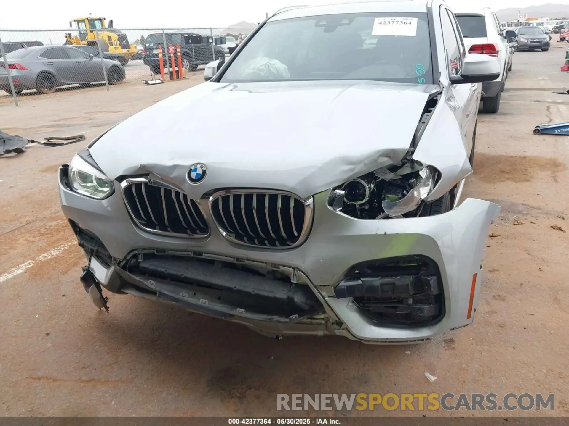 6 Photograph of a damaged car 5UXTY3C04L9C46134 BMW X3 2020