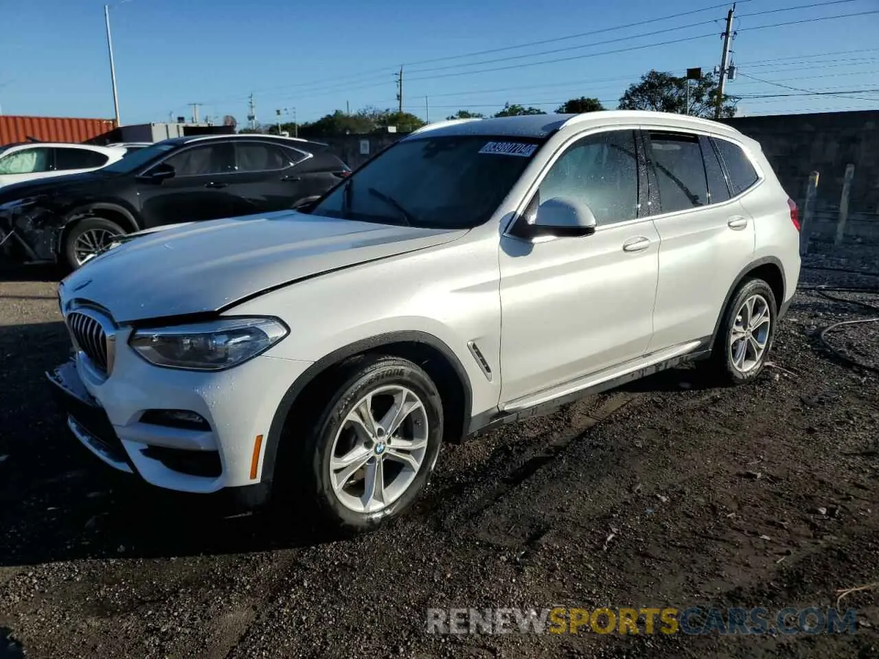 1 Photograph of a damaged car 5UXTY3C04L9C62138 BMW X3 2020