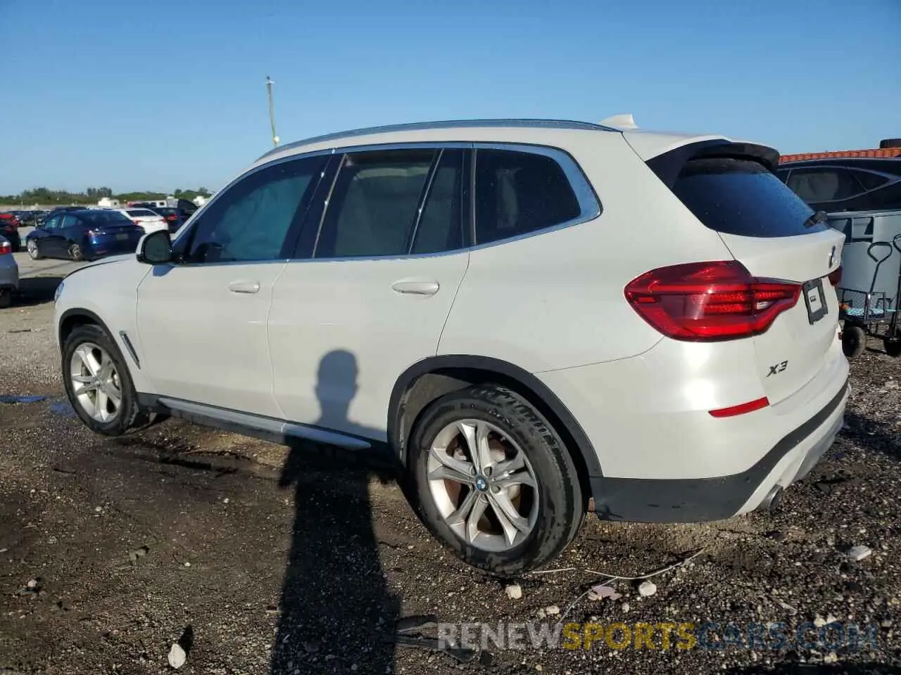 2 Photograph of a damaged car 5UXTY3C04L9C62138 BMW X3 2020