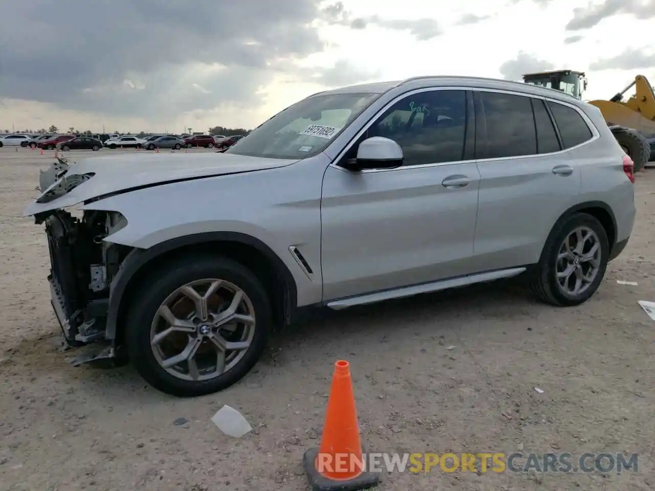 1 Photograph of a damaged car 5UXTY3C04L9C68019 BMW X3 2020