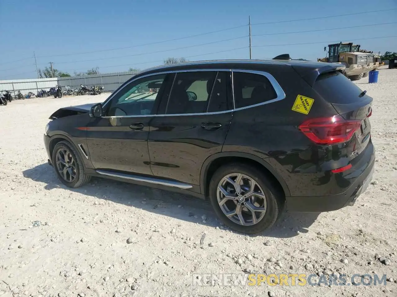 2 Photograph of a damaged car 5UXTY3C04L9D25223 BMW X3 2020