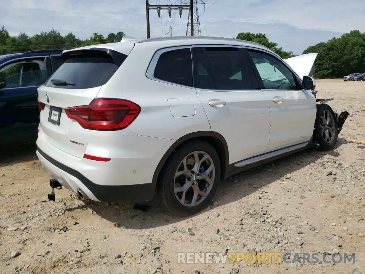 3 Photograph of a damaged car 5UXTY3C04L9D42328 BMW X3 2020