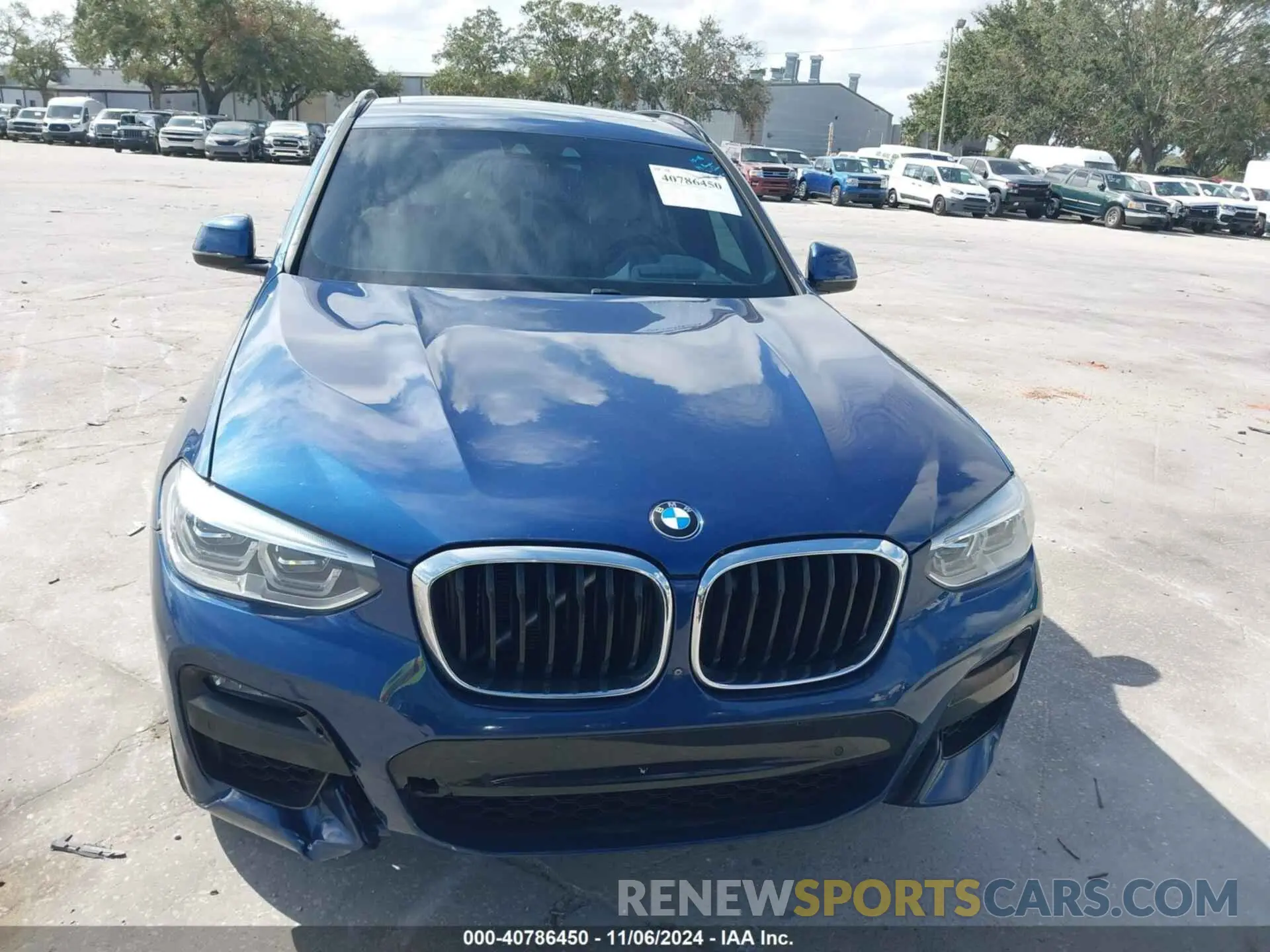 12 Photograph of a damaged car 5UXTY3C05L9C54274 BMW X3 2020