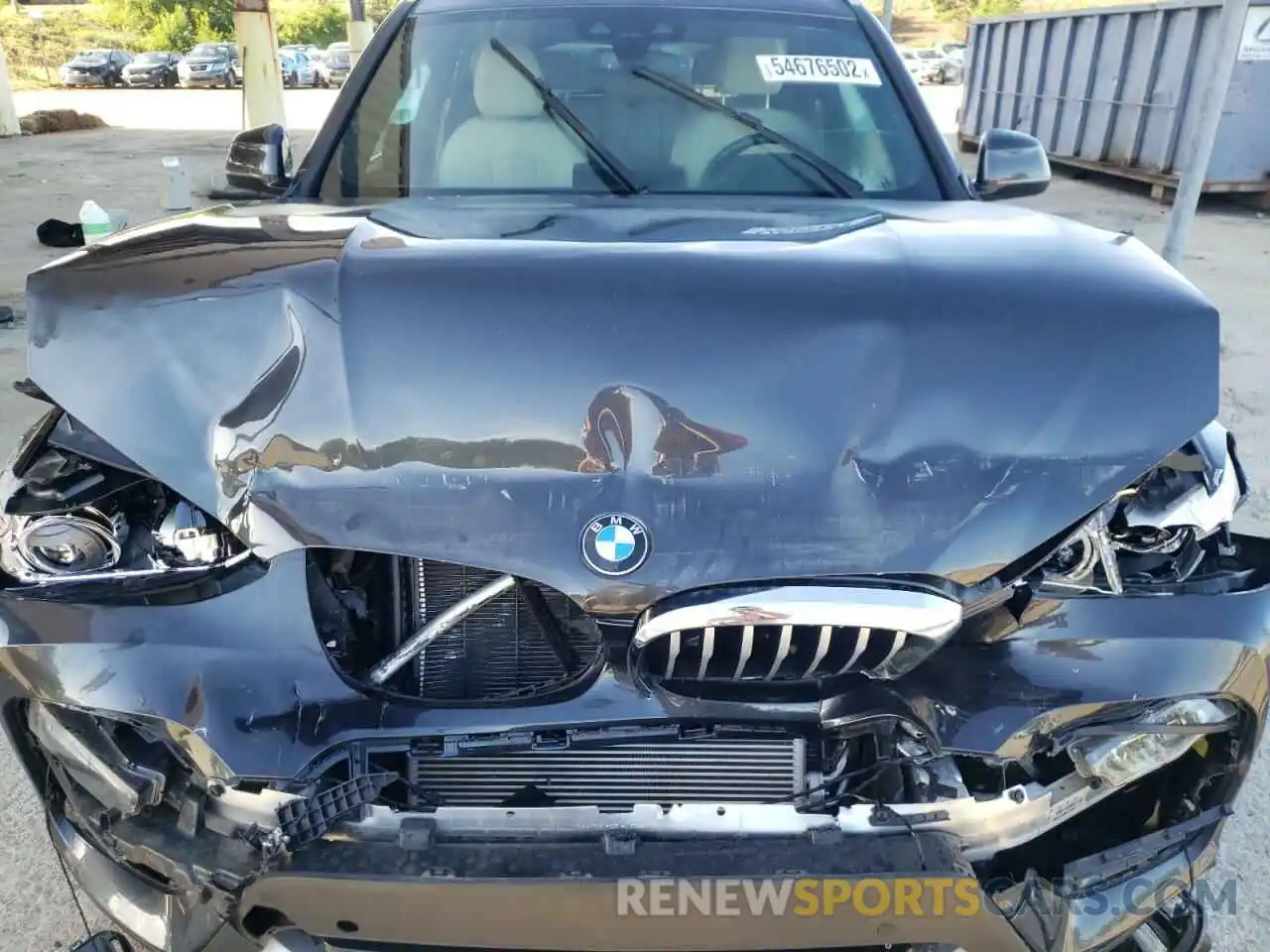 7 Photograph of a damaged car 5UXTY3C05L9C62441 BMW X3 2020