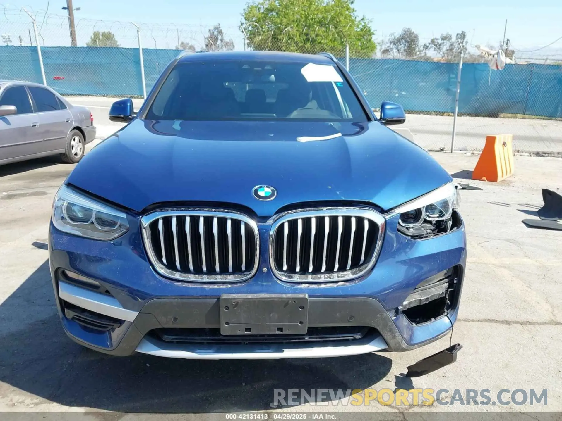 12 Photograph of a damaged car 5UXTY3C05L9D42497 BMW X3 2020