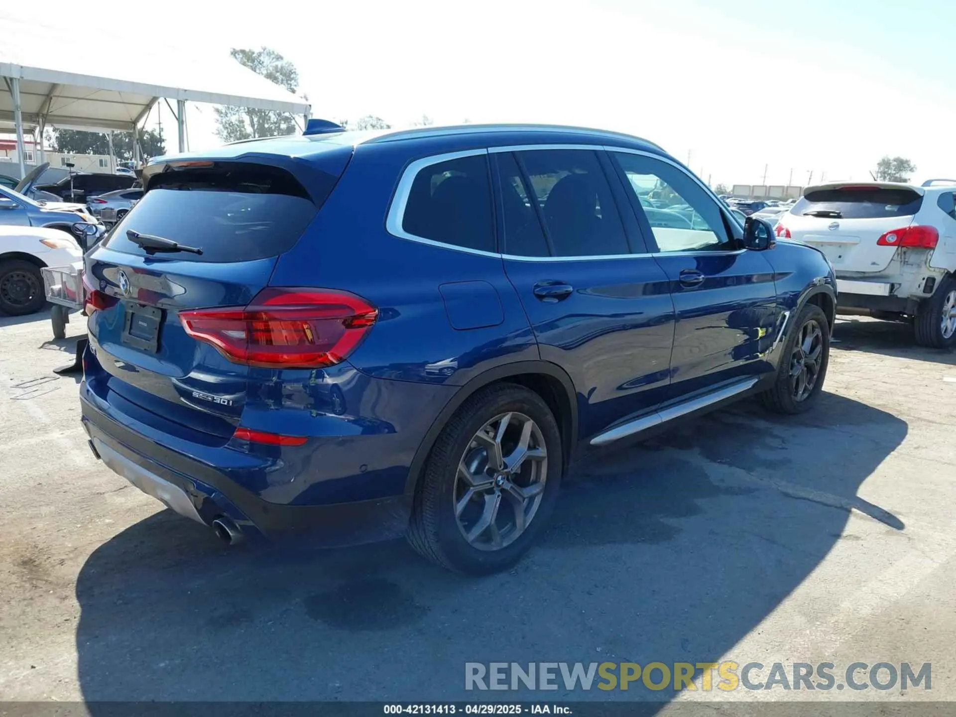 4 Photograph of a damaged car 5UXTY3C05L9D42497 BMW X3 2020