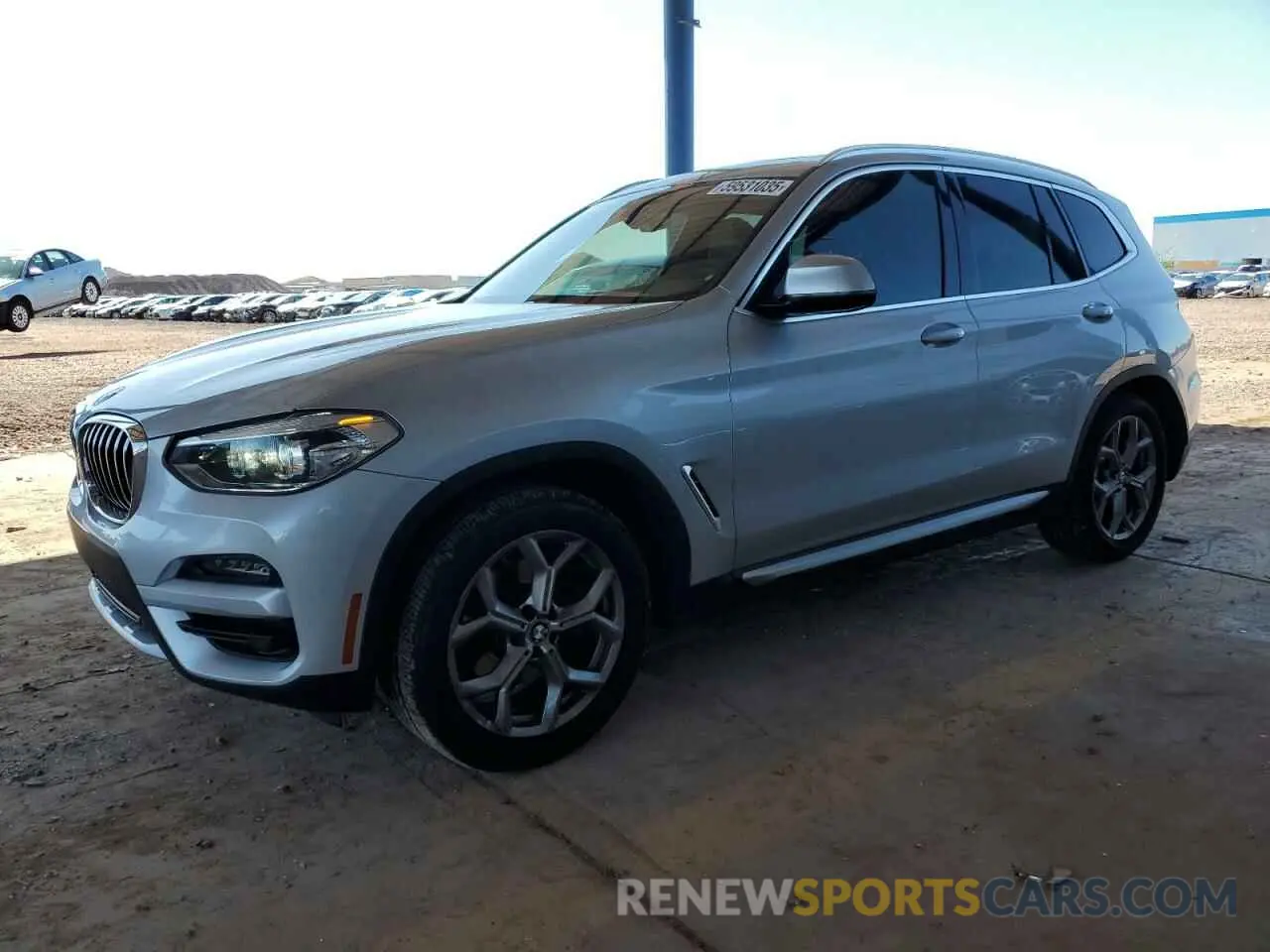 1 Photograph of a damaged car 5UXTY3C05LLU69928 BMW X3 2020